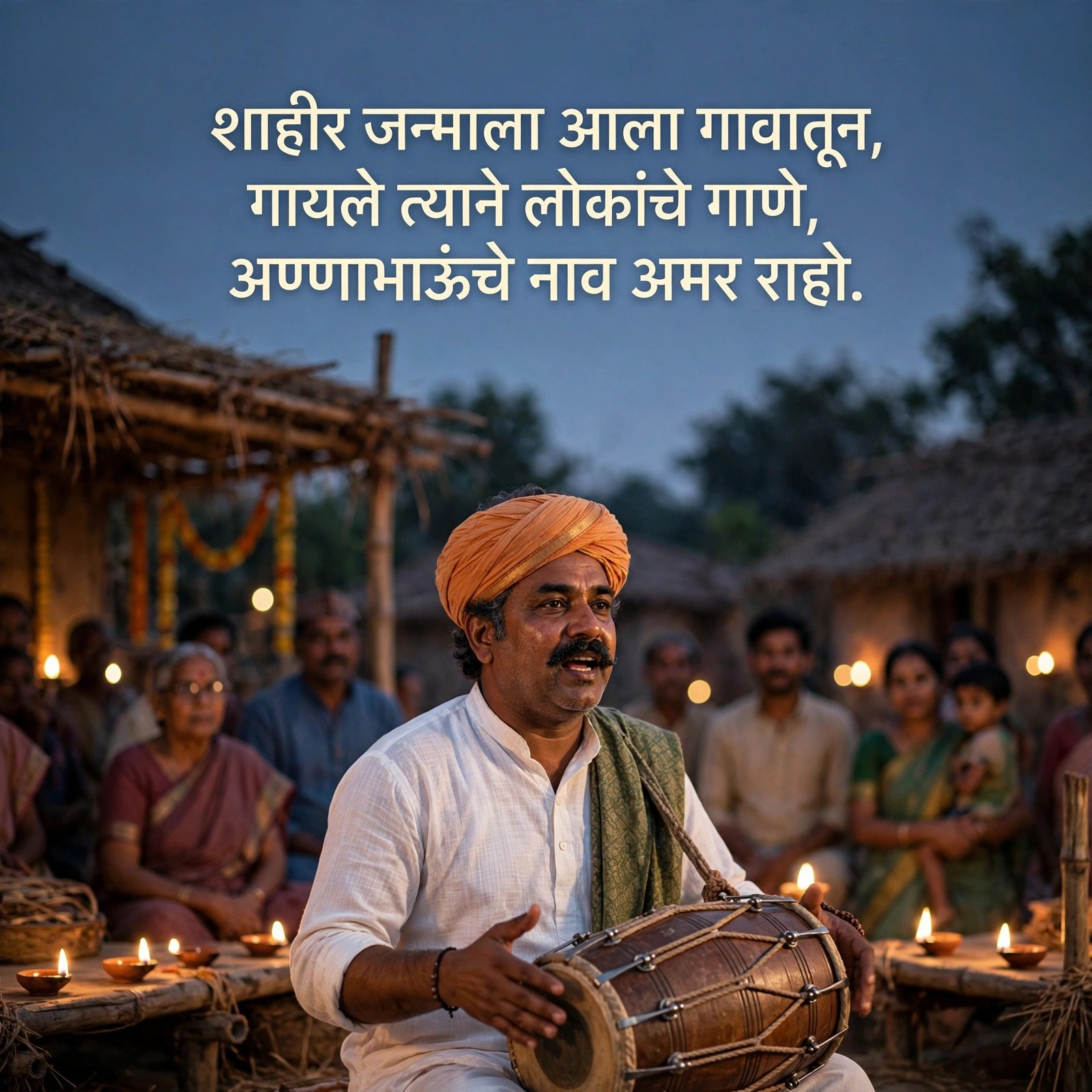 लोकशाहीर अण्णाभाऊ साठे यांच्या प्रेरणादायी शायरी