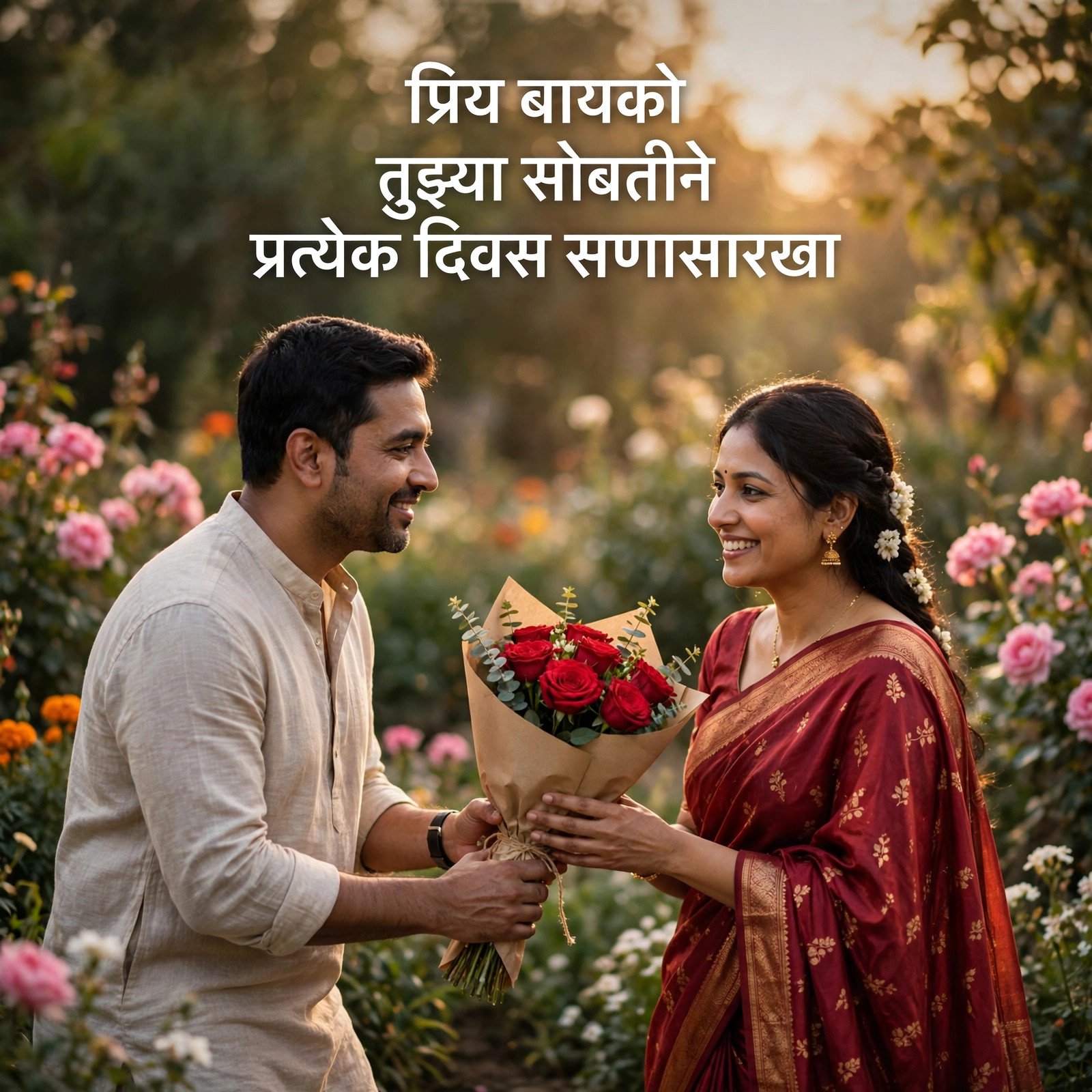 लग्नवाढदिवसाच्या शुभेच्छा: 50 मराठी Anniversary शायऱ्या