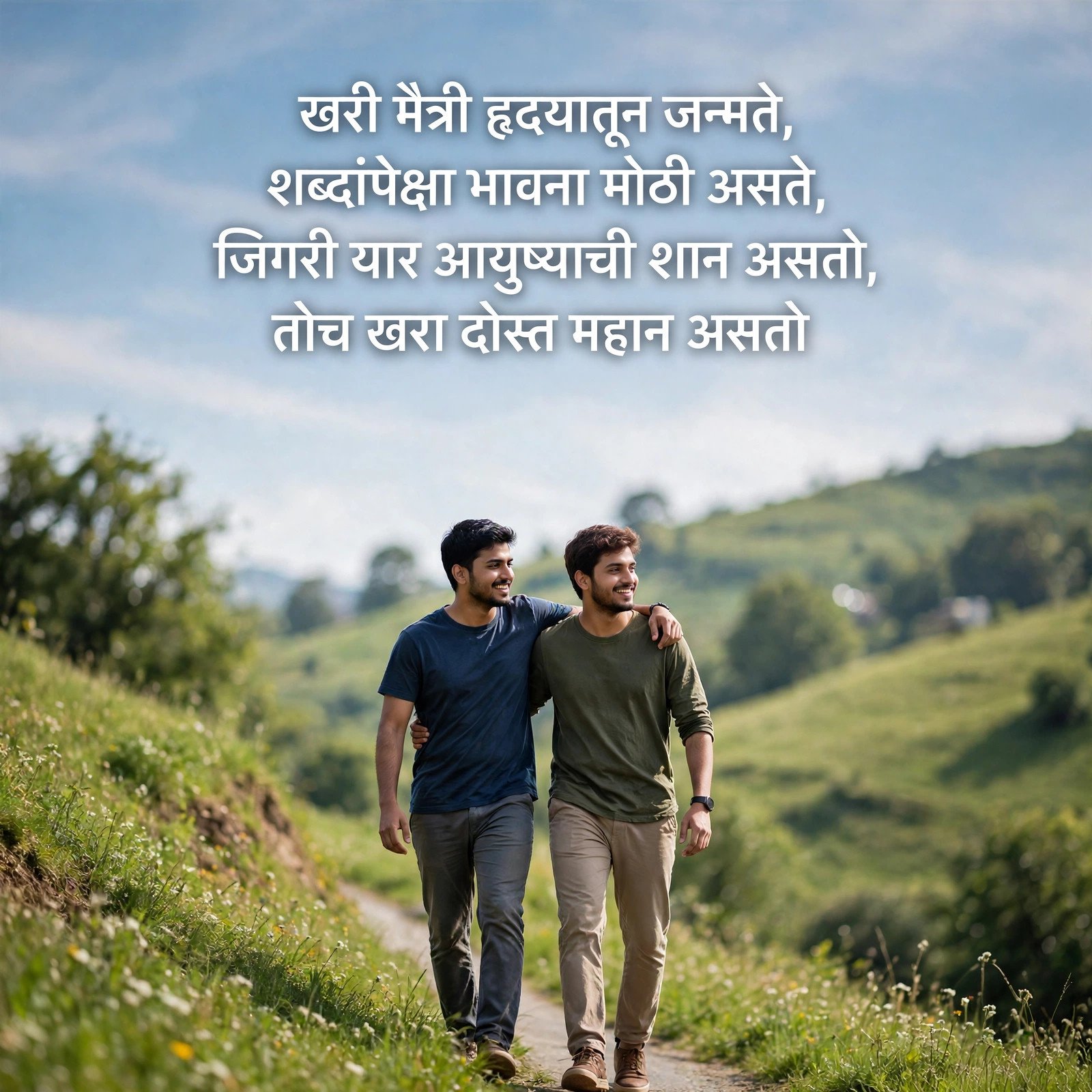 Heart Touching Best Friend Shayari in Marathi for Your Yaar