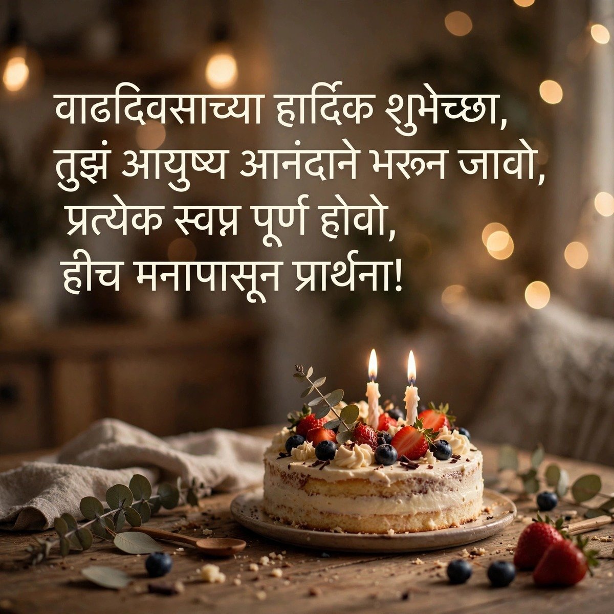 वाढदिवसाच्या खास शायरी मनापासून