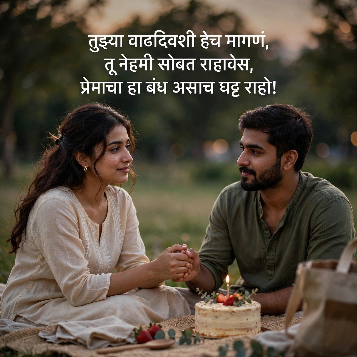 प्रेमाच्या माणसासाठी बर्थडे शायरी