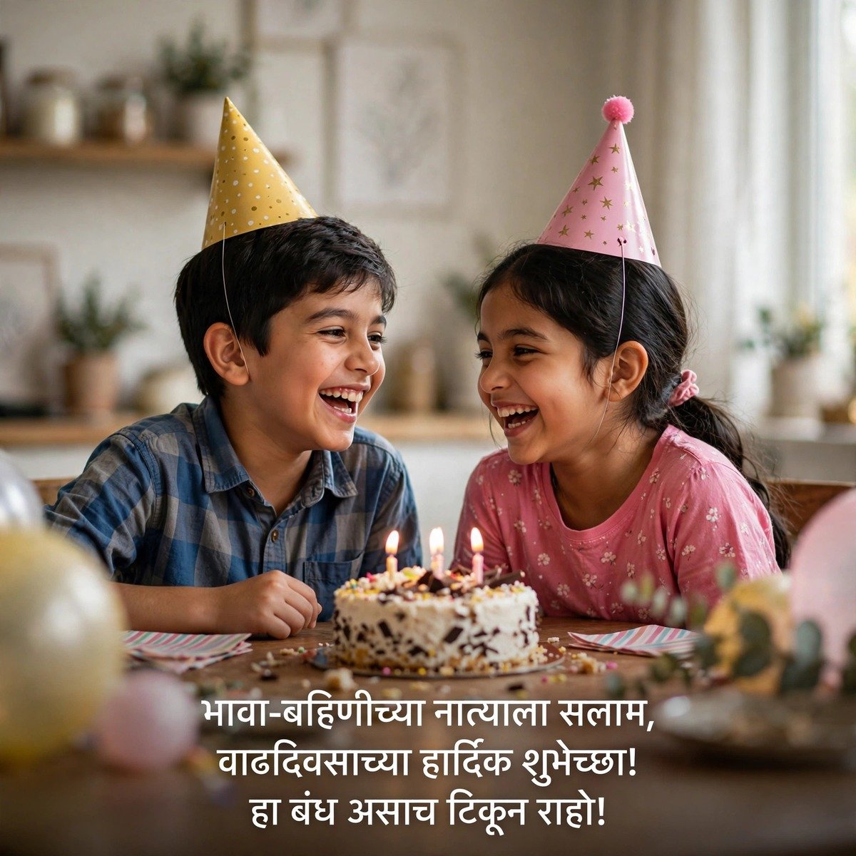 Birthday Shayari for Brother and Sister