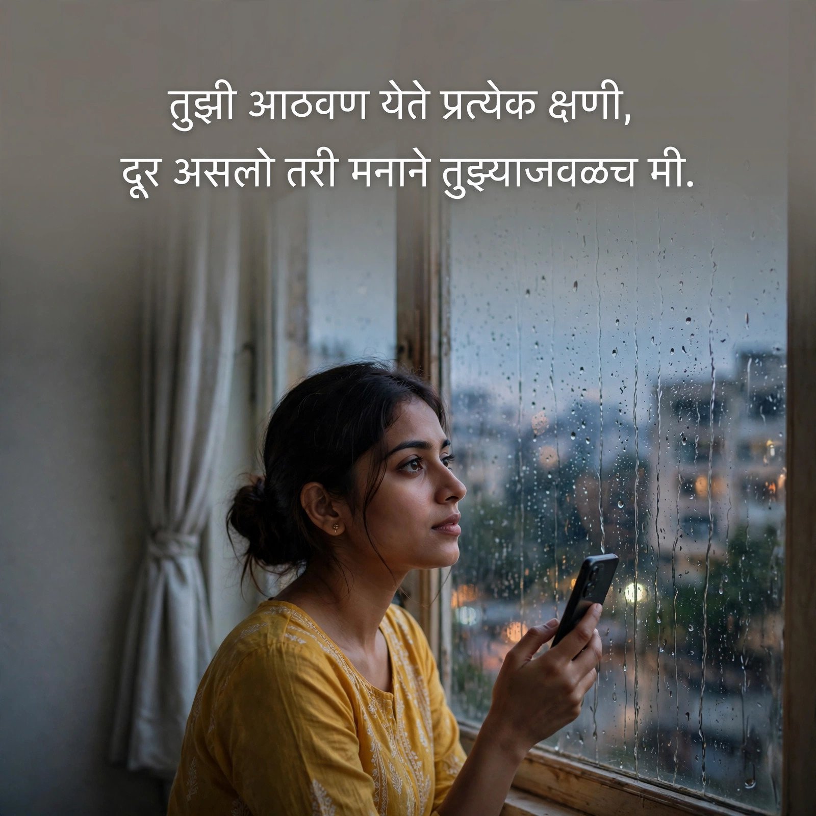 प्रियकरासाठी हृदयस्पर्शी 50 मराठी प्रेम शायरी