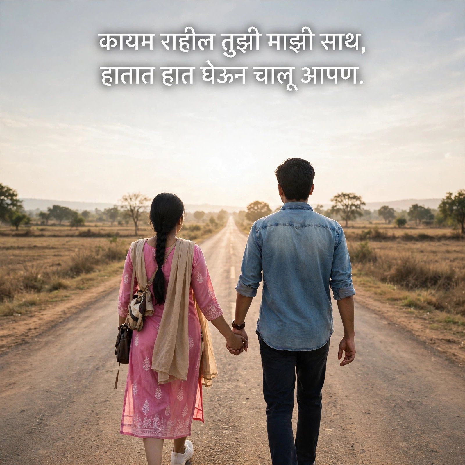 प्रियकरासाठी हृदयस्पर्शी 50 मराठी प्रेम शायरी