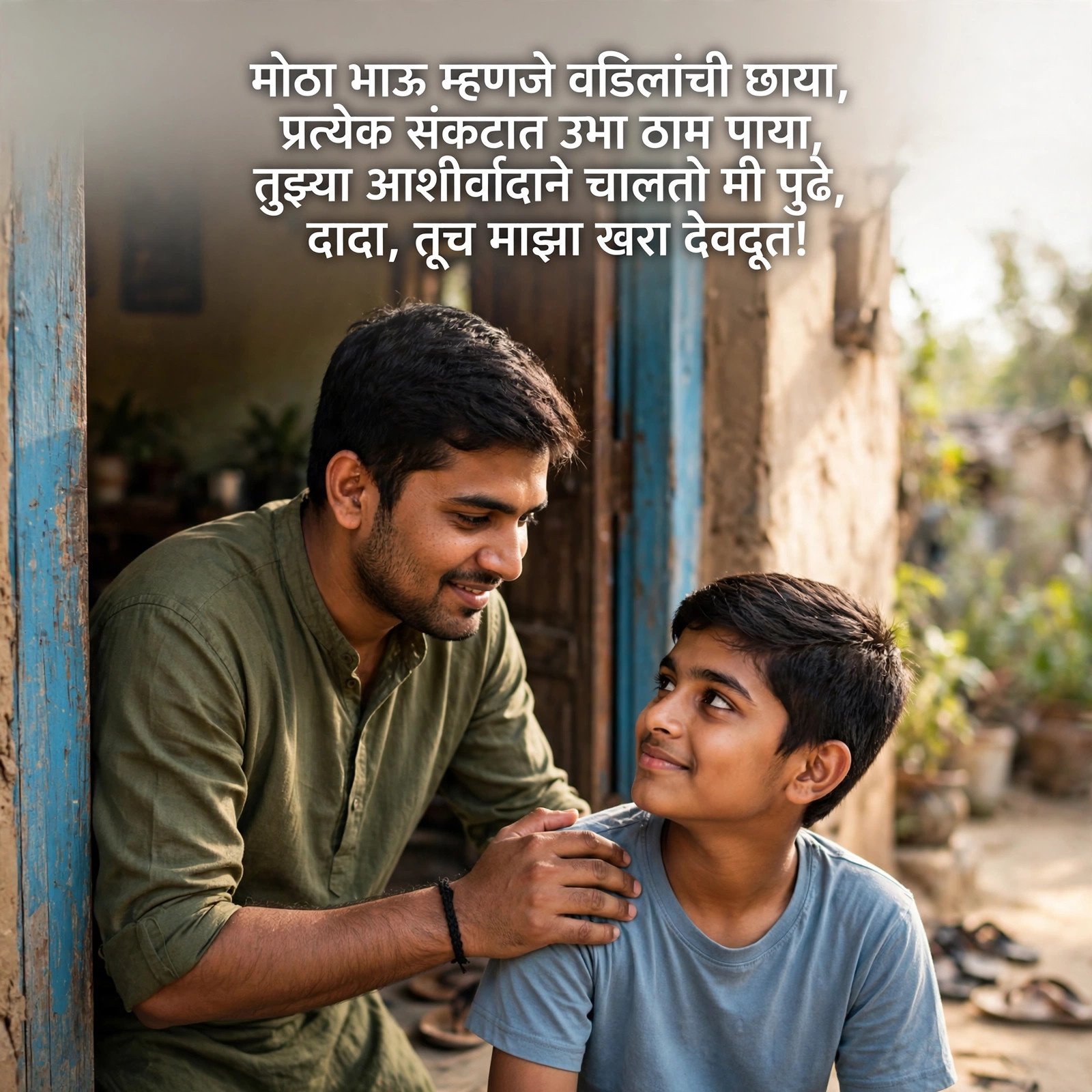 मोठ्या भावासाठी खास ओळी
