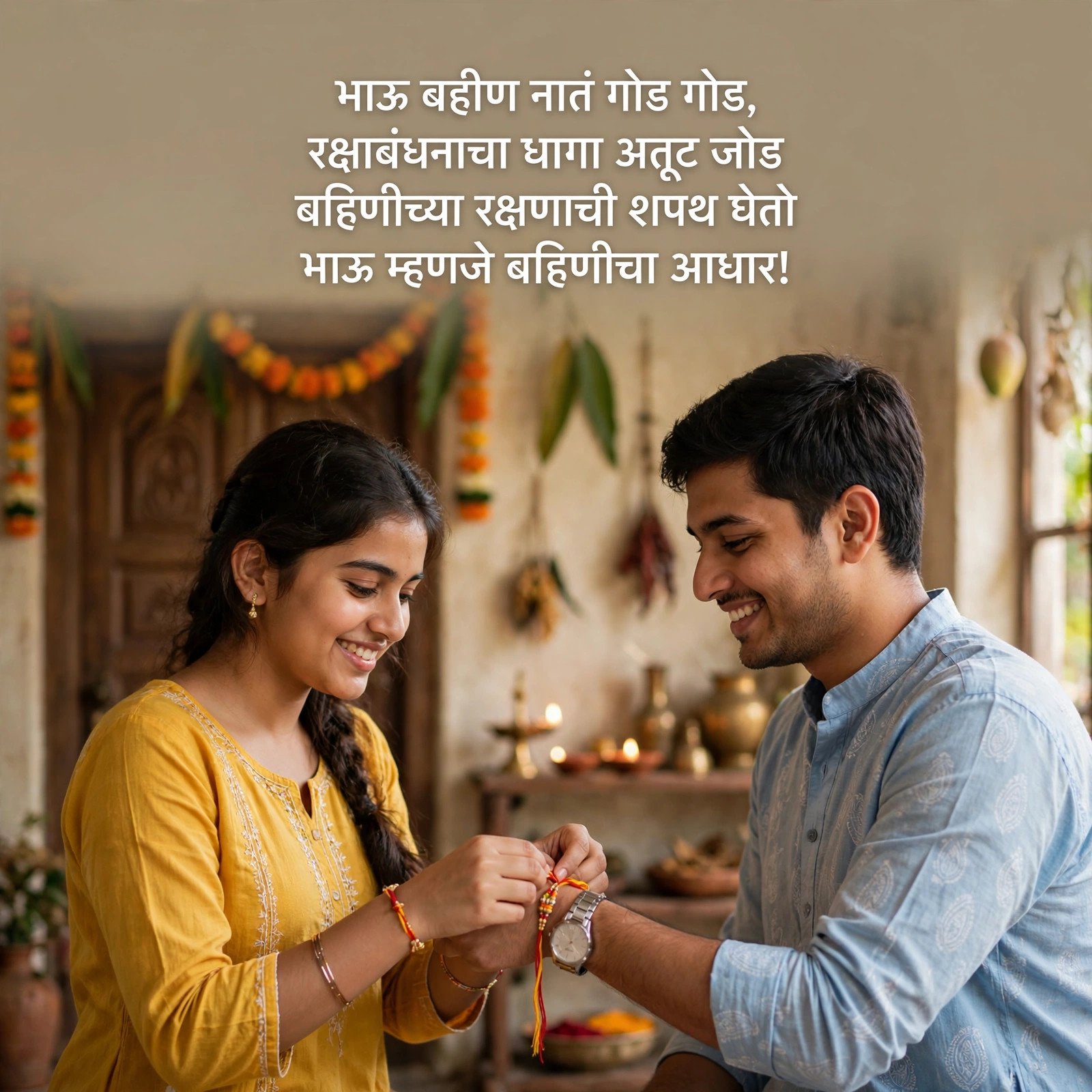 भाऊ बहीण नात्याची गोडी