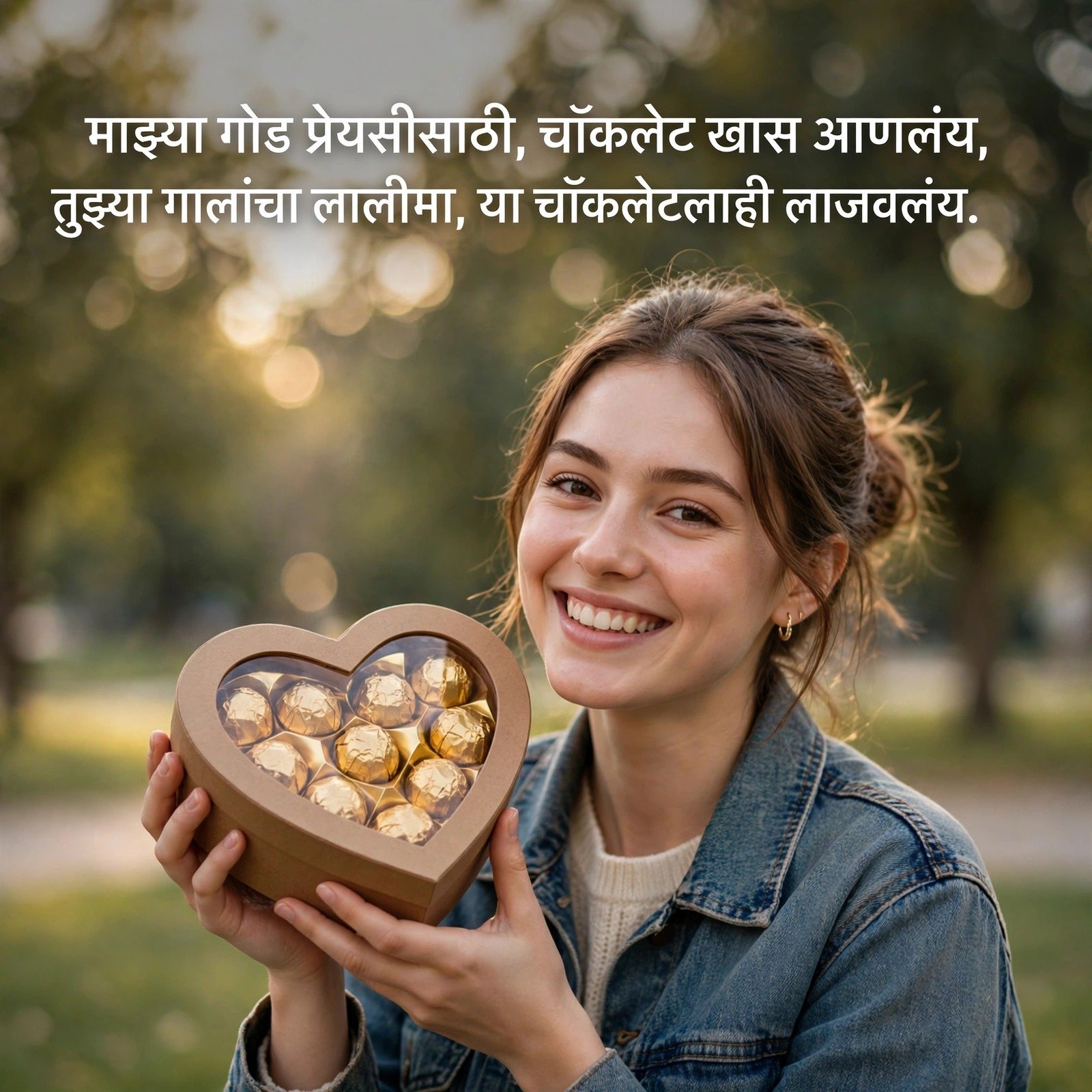 चॉकलेट प्रेम शायरी: Chocolate Day Wishes in Marathi