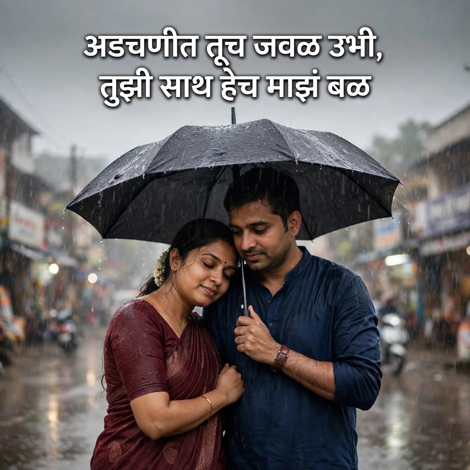 जोडीदारासाठी खास मराठी कपल शायरी