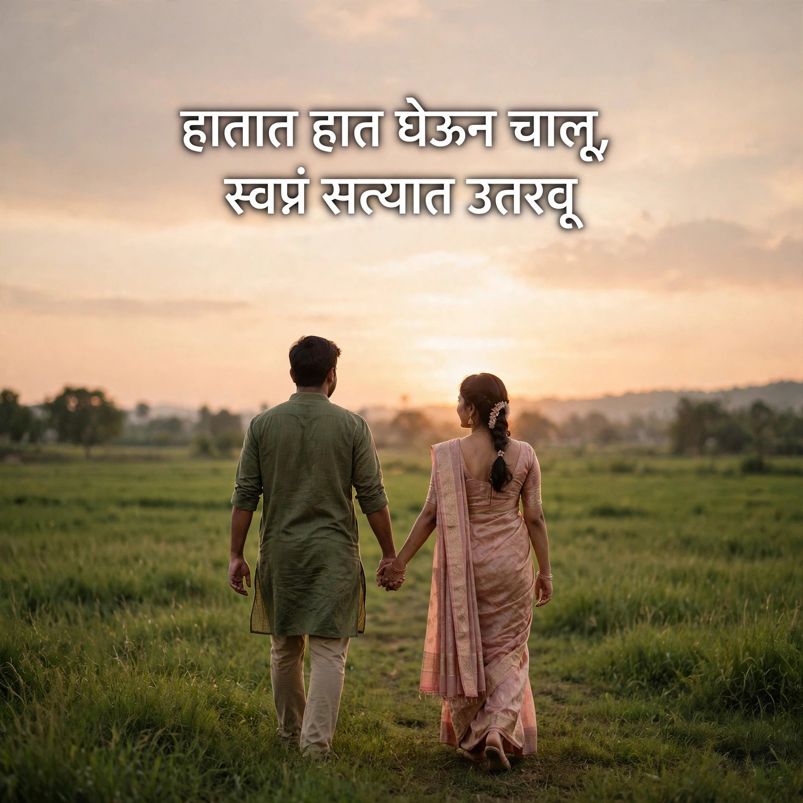 जोडीदारासाठी खास मराठी कपल शायरी