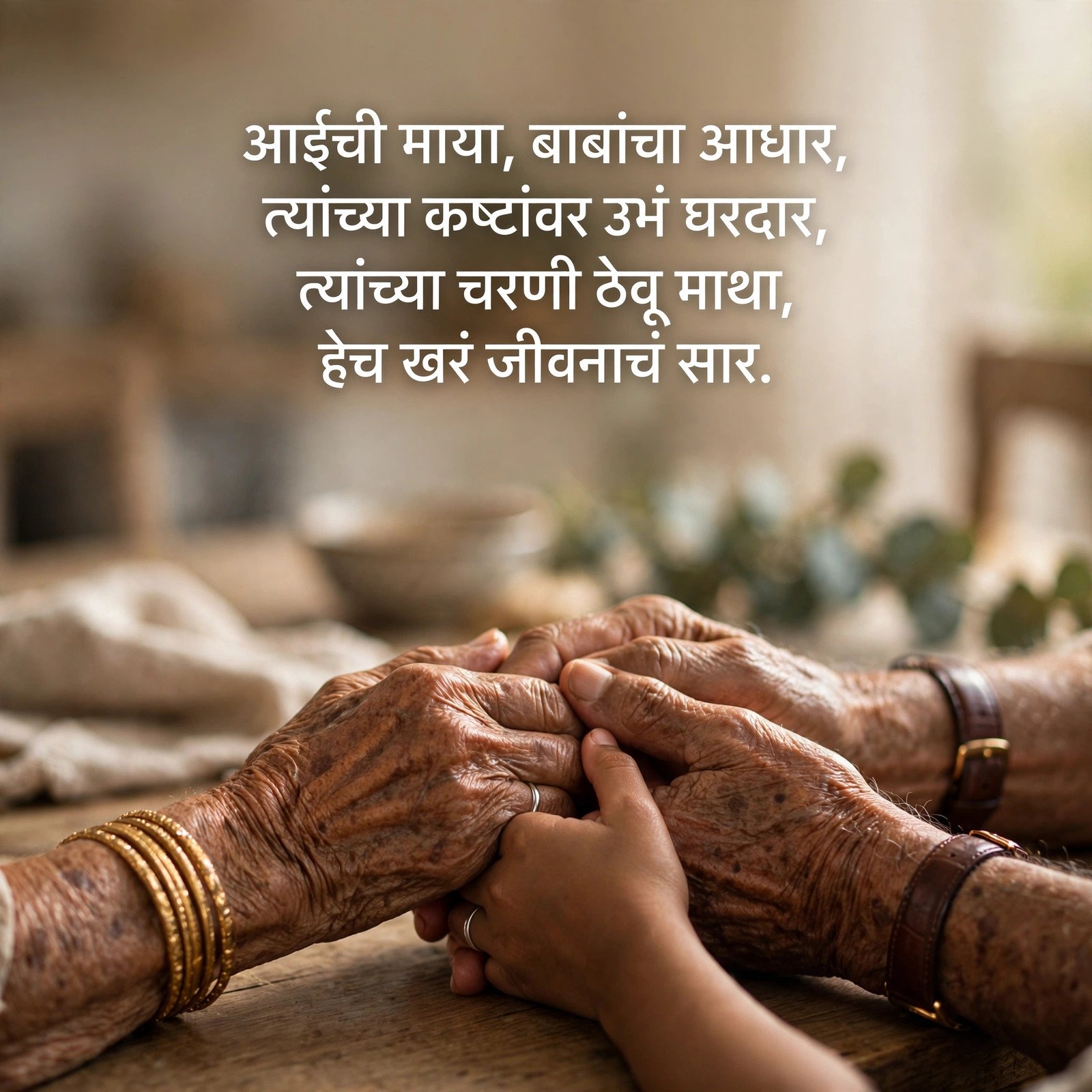 Heart Touching Family Shayari in Marathi