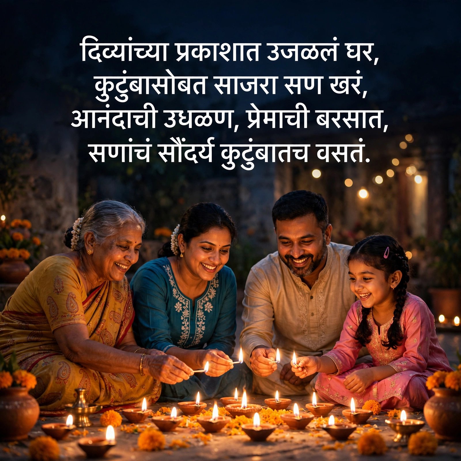 Heart Touching Family Shayari in Marathi