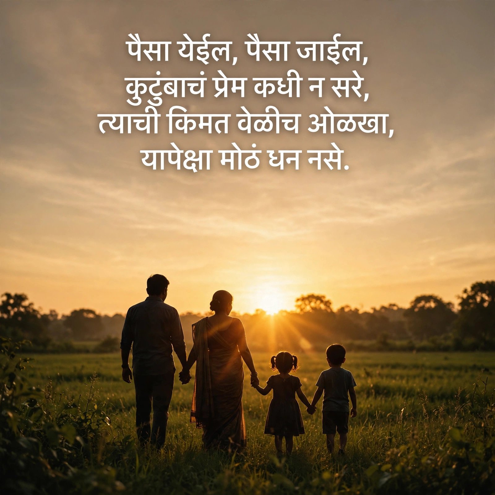 Heart Touching Family Shayari in Marathi