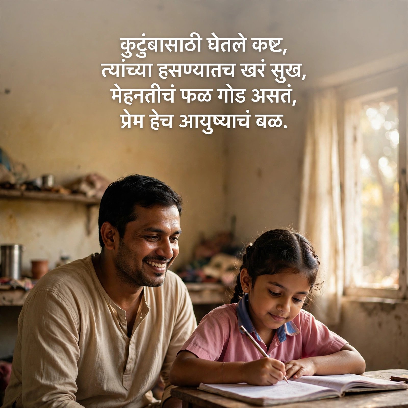 Heart Touching Family Shayari in Marathi