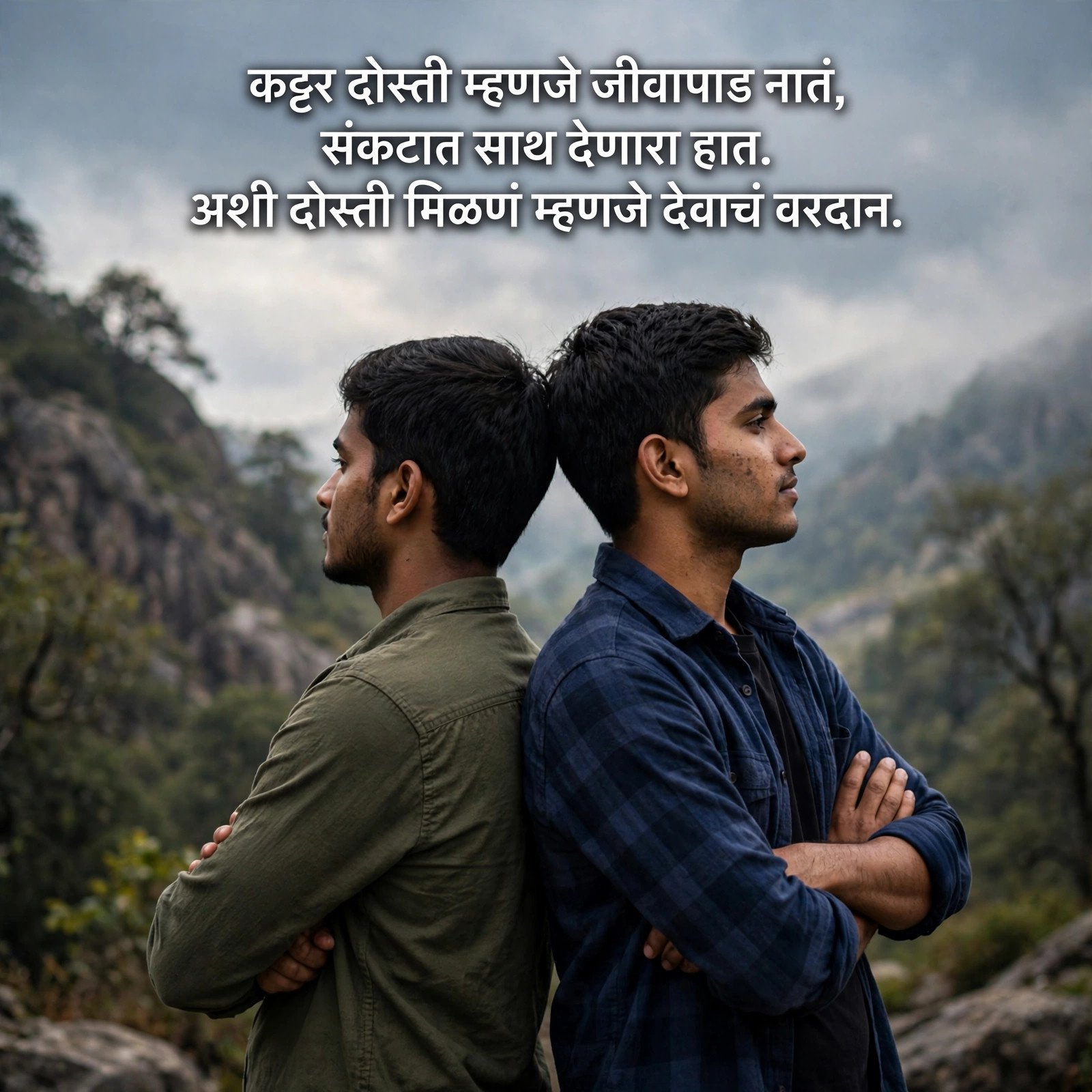 कट्टर दोस्ती शायरी मराठी