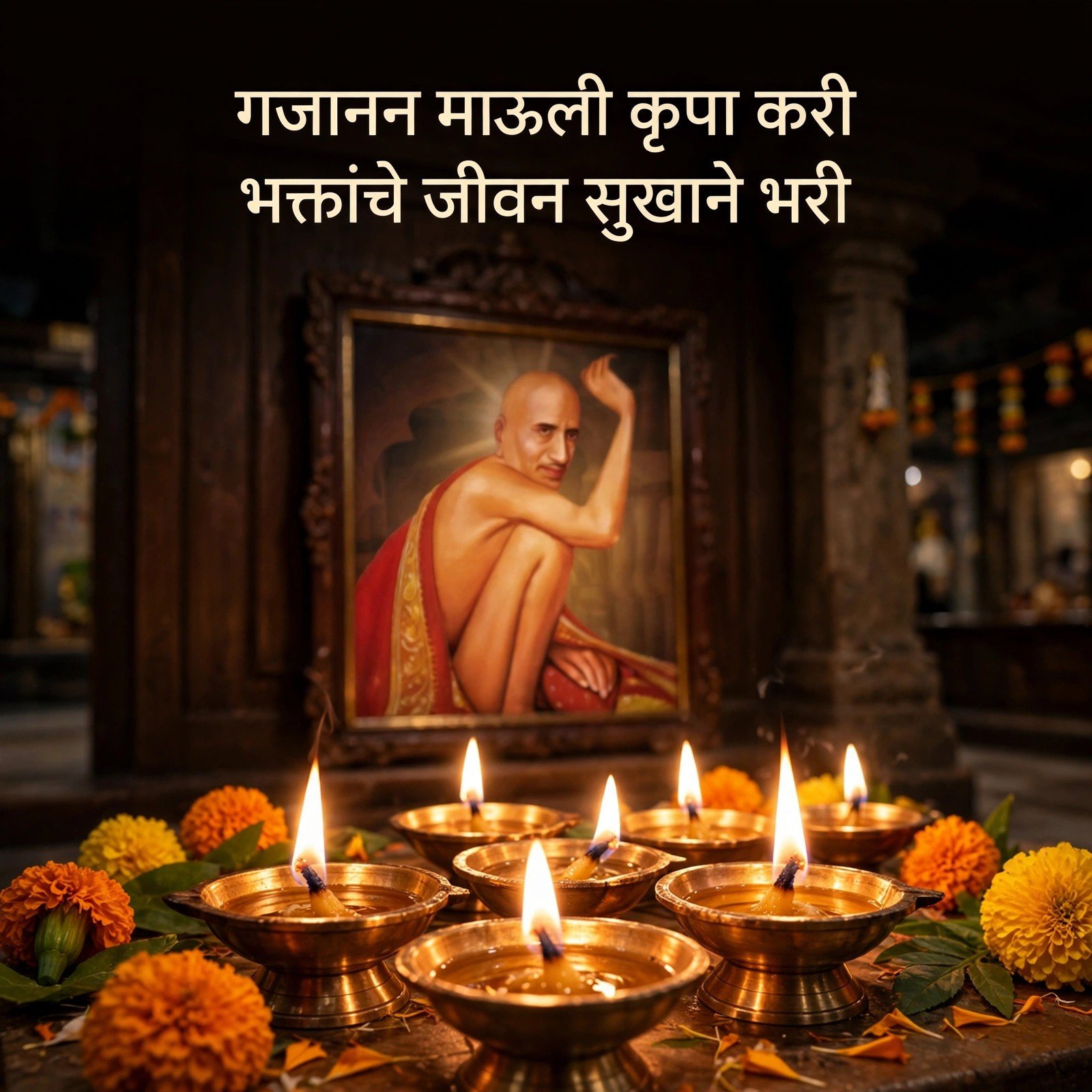 गजानन महाराज शायरी: शेगावच्या माऊलीची भक्ती