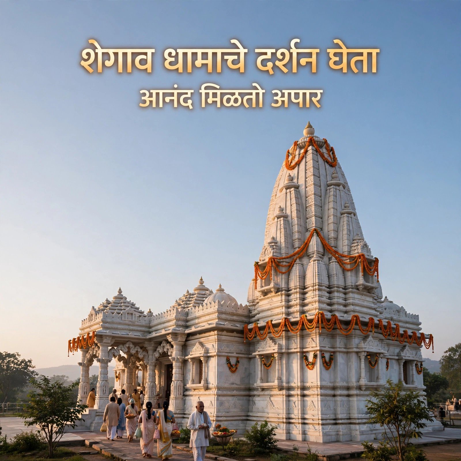 गजानन महाराज शायरी: शेगावच्या माऊलीची भक्ती
