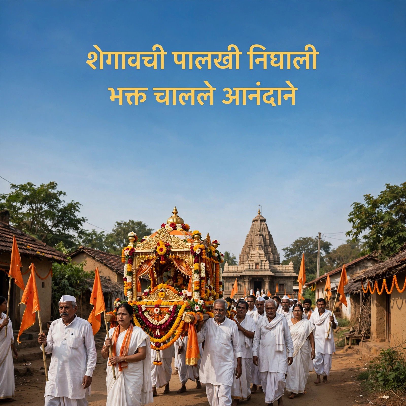 गजानन महाराज शायरी: शेगावच्या माऊलीची भक्ती