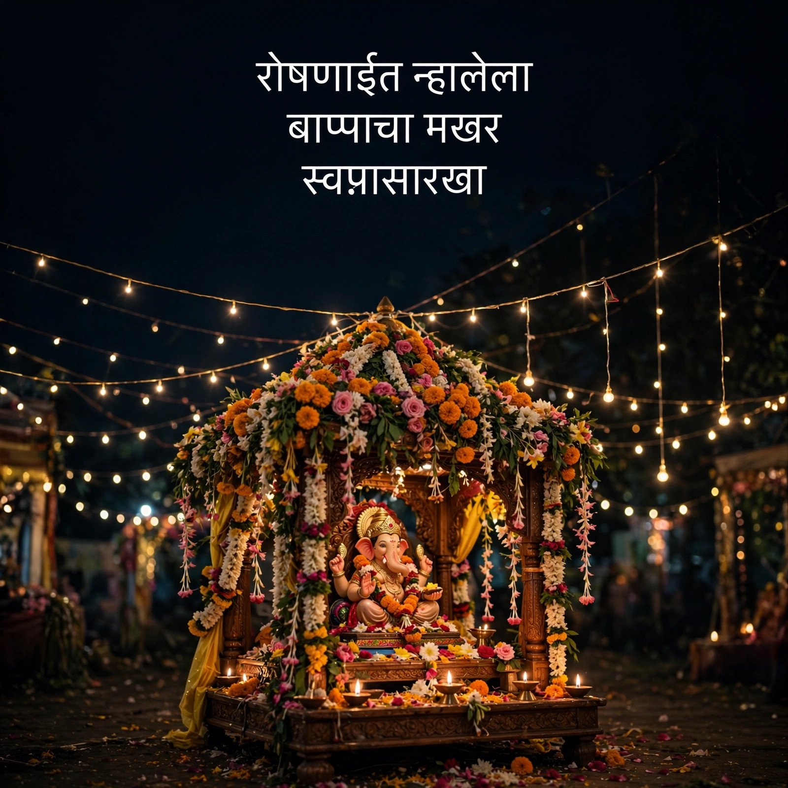 गणपती बाप्पा शायरी: भक्ती, जल्लोष आणि प्रेम