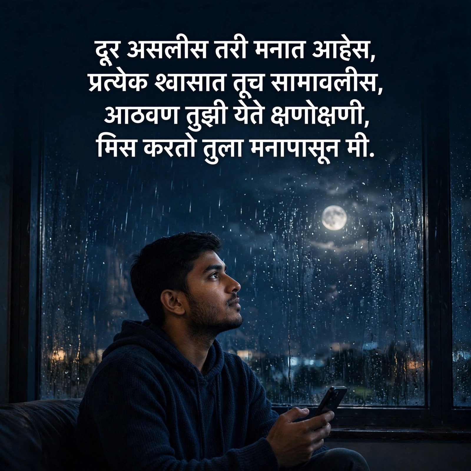 प्रेयसीसाठी 50+ हृदयस्पर्शी मराठी प्रेम शायरी