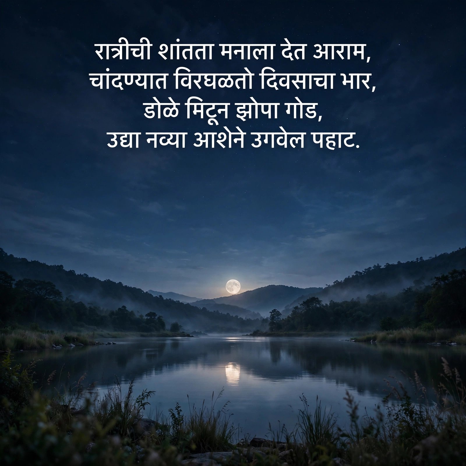 शुभ रात्री शायरी: गोड स्वप्नांची 50 शुभेच्छा