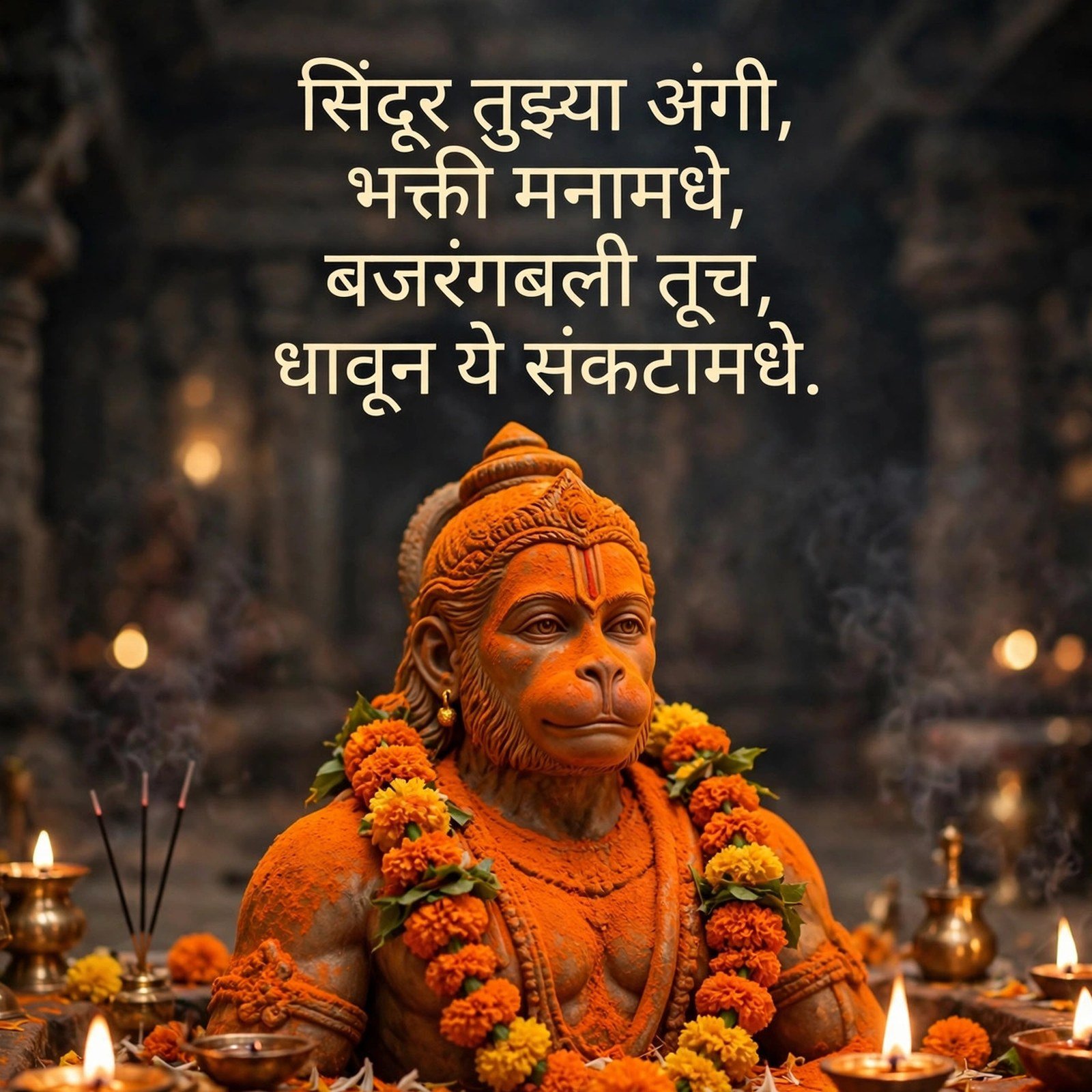 हनुमान शायरी मराठी: बजरंगबलीच्या शक्तीचे शब्द