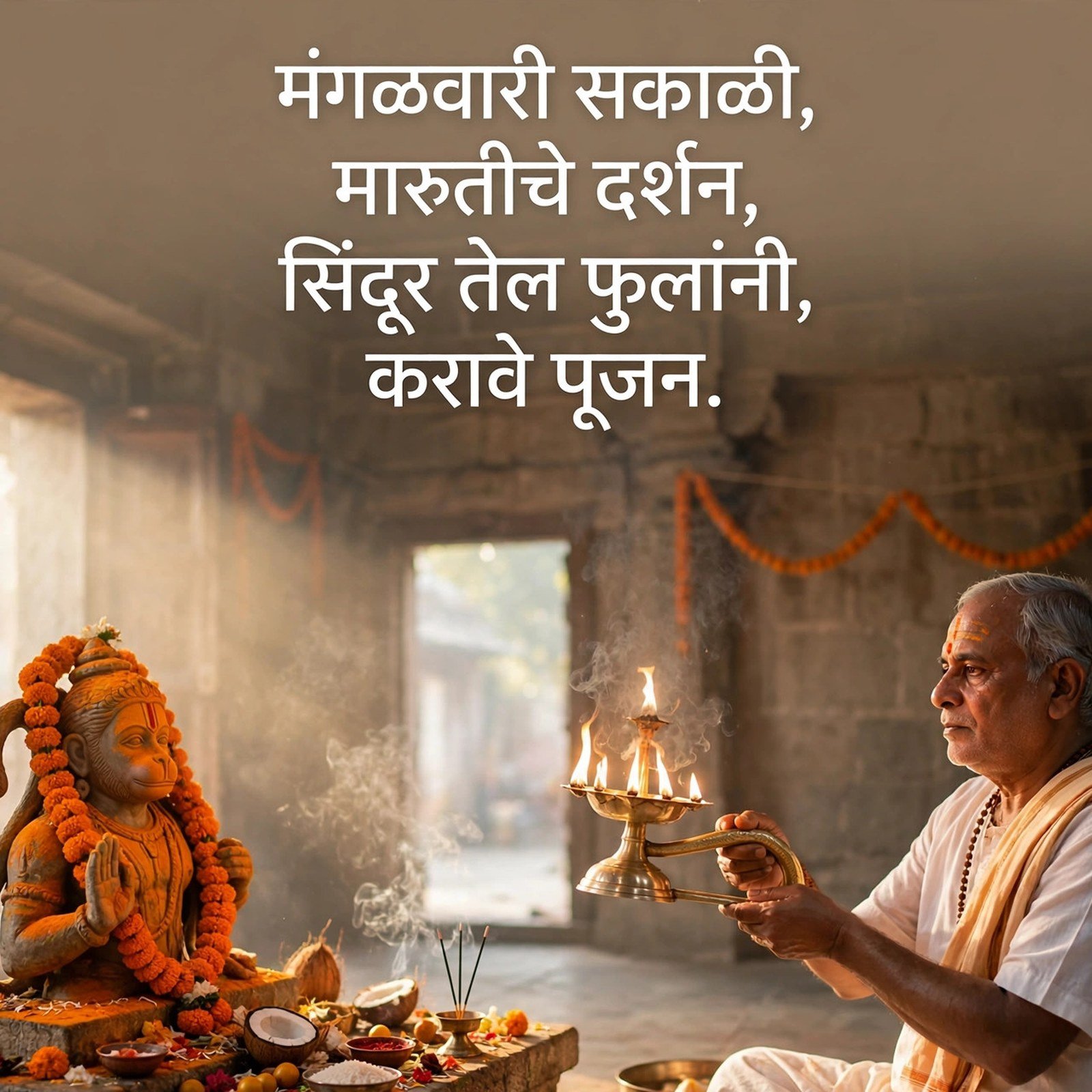 हनुमान शायरी मराठी: बजरंगबलीच्या शक्तीचे शब्द