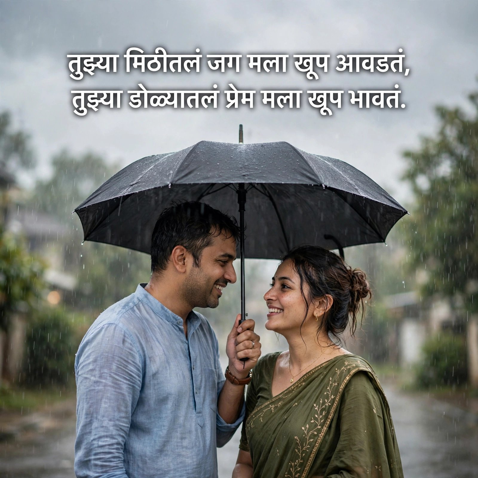 Heart Touching Husband Shayari in Marathi: नवऱ्यासाठी