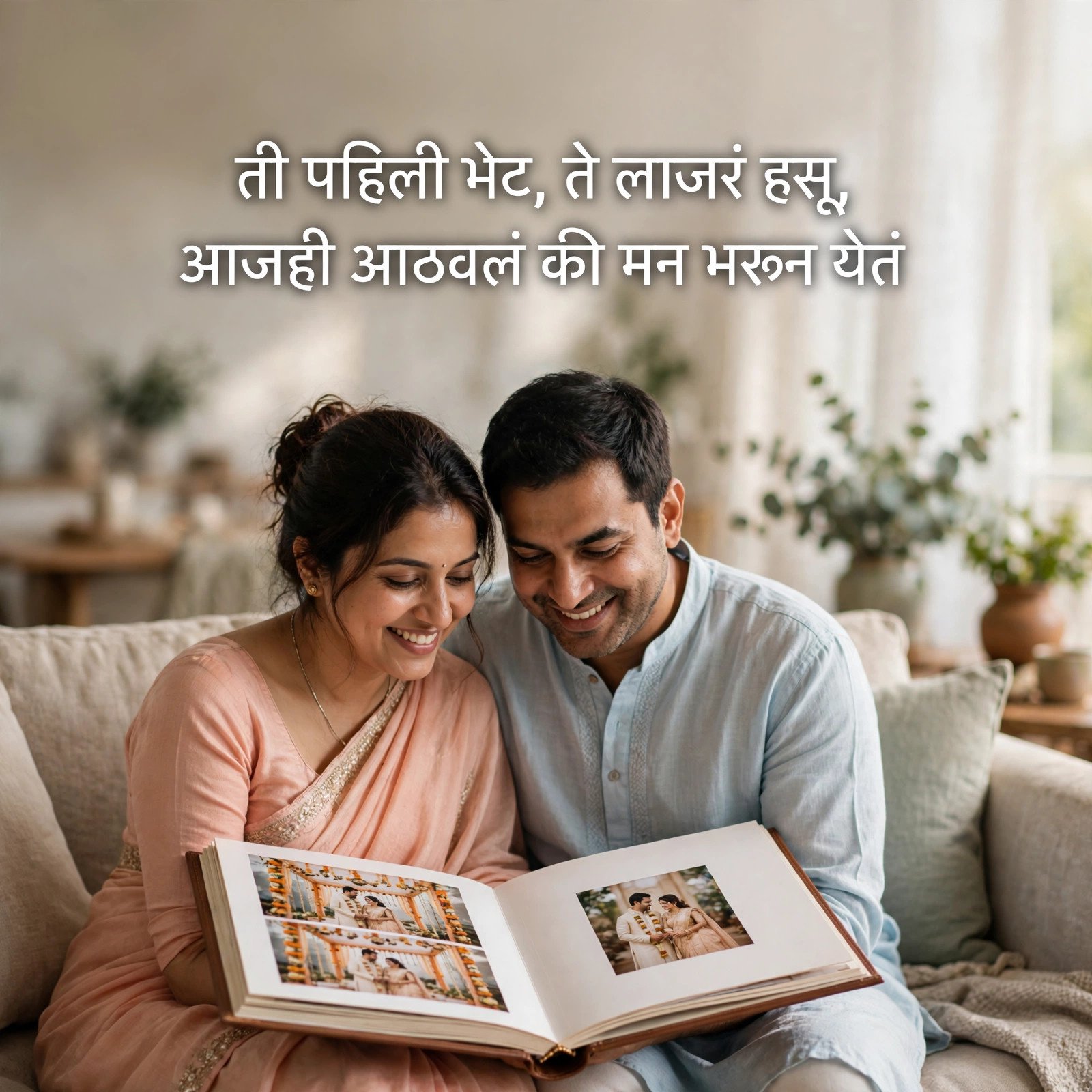 Heart Touching Husband Shayari in Marathi: नवऱ्यासाठी