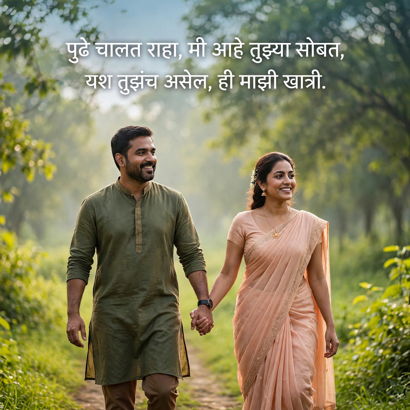 Heart Touching Husband Shayari in Marathi: नवऱ्यासाठी