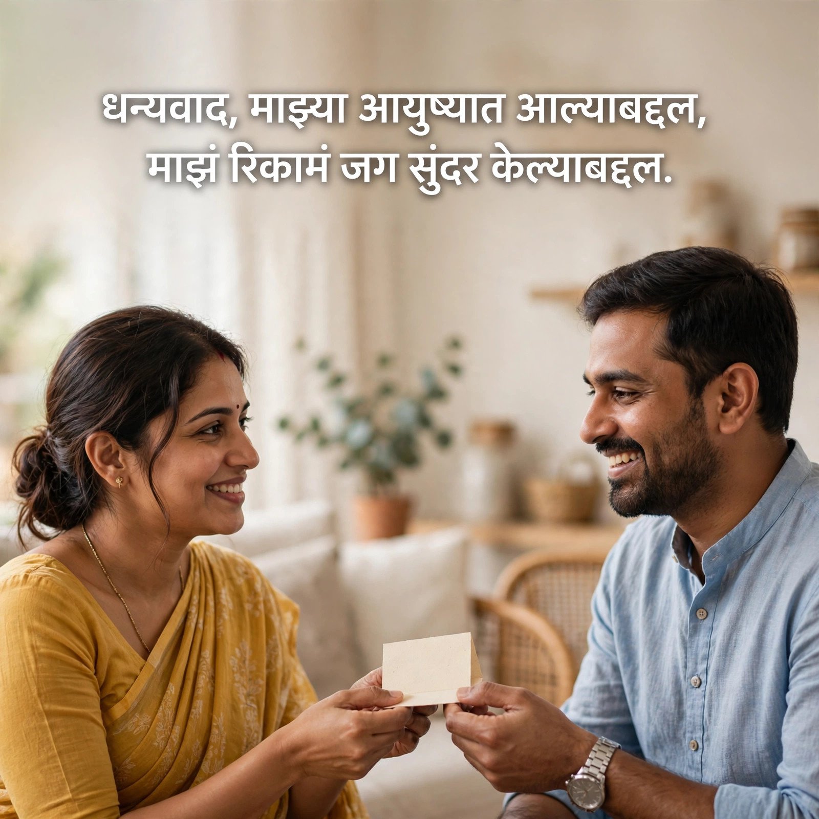 Heart Touching Husband Shayari in Marathi: नवऱ्यासाठी
