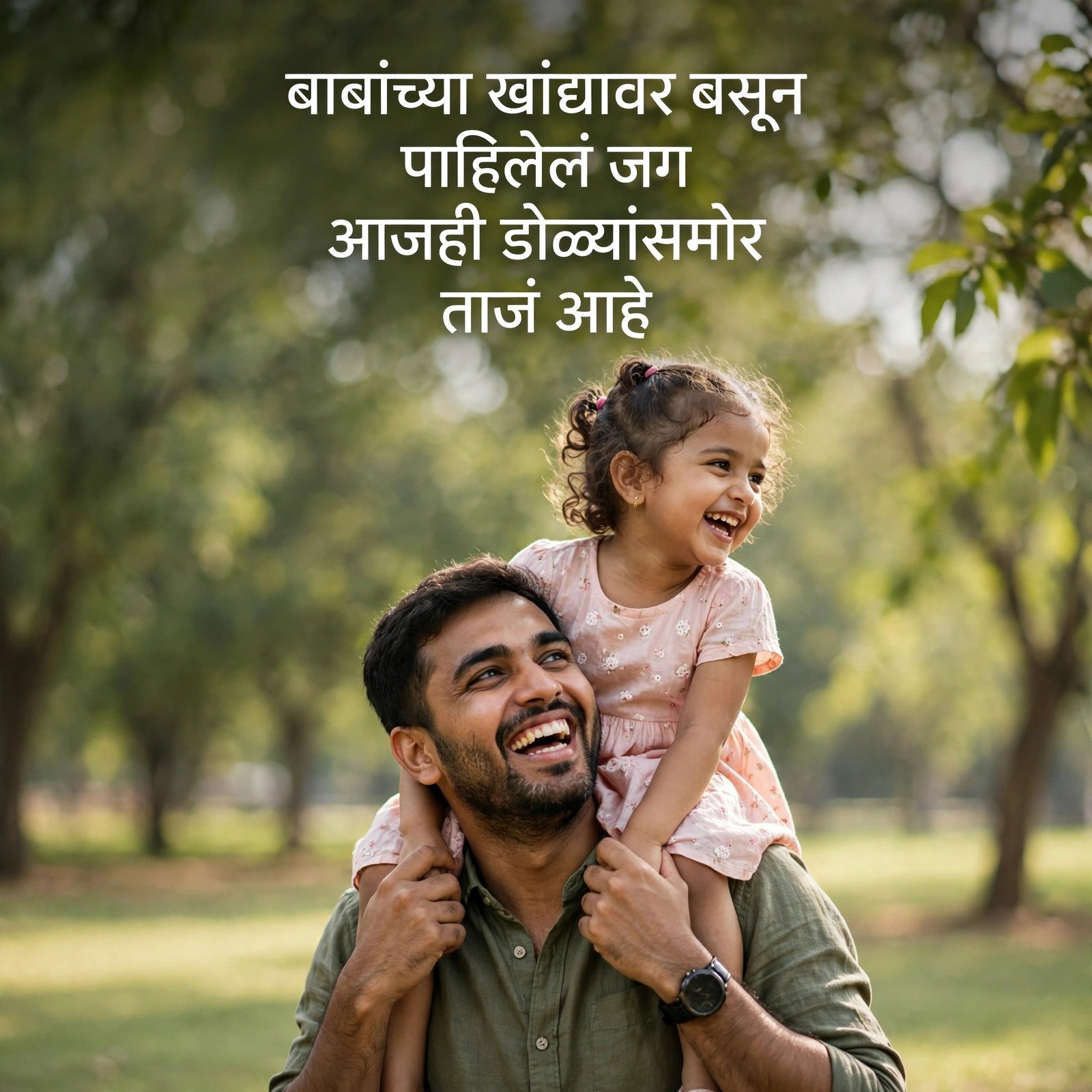 Heart Touching Papa Shayari in Marathi: बाबांवरील प्रेम