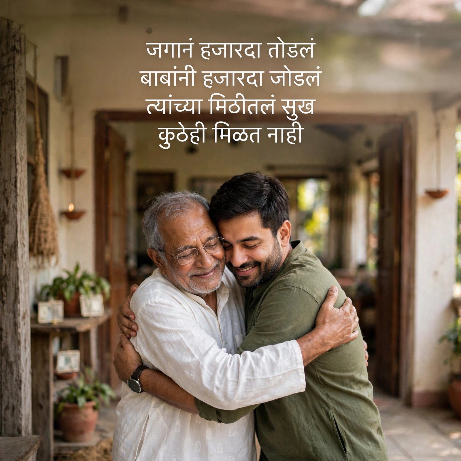 Heart Touching Papa Shayari in Marathi: बाबांवरील प्रेम