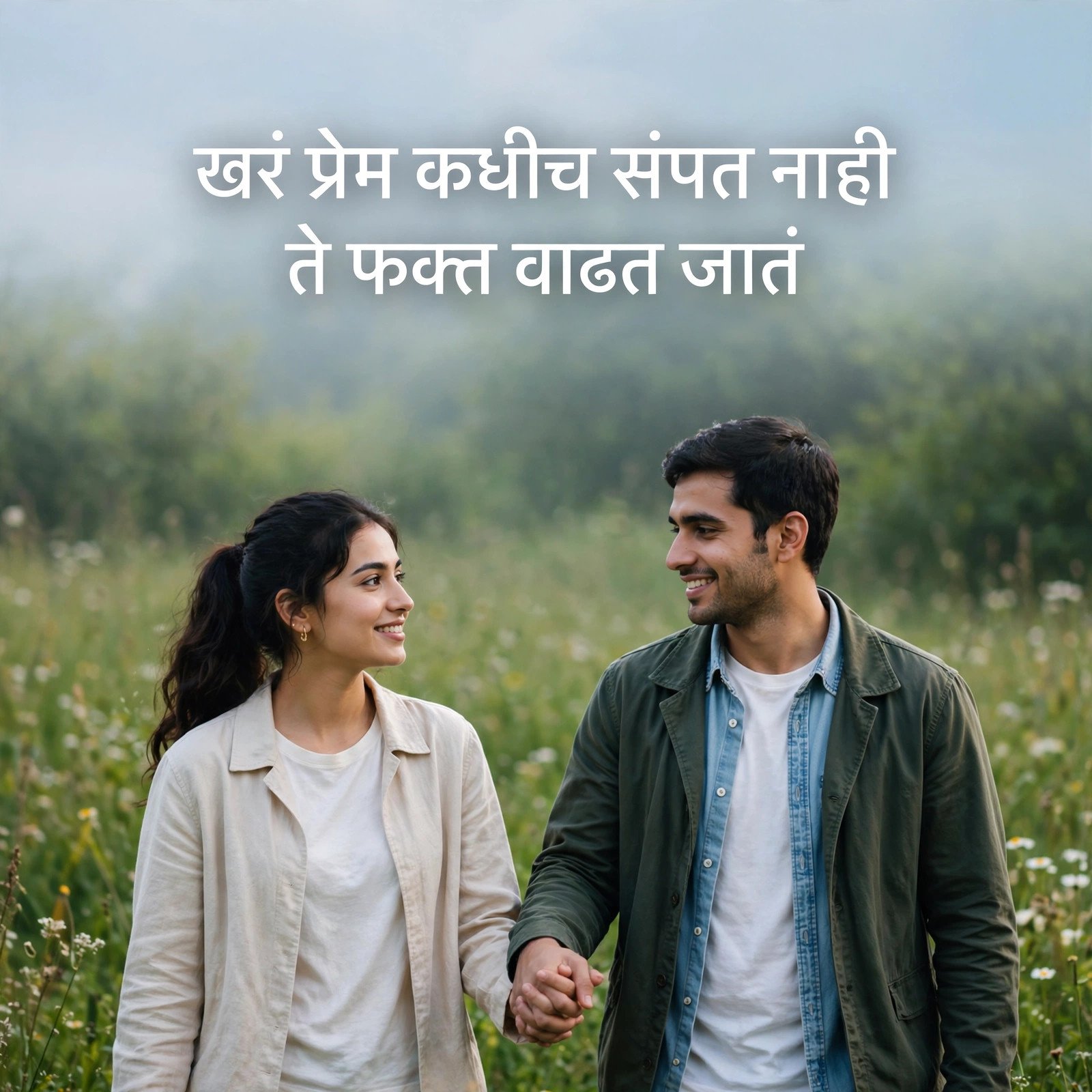 मनापासूनची प्रेम शायरी: खरं प्रेम, खऱ्या भावना