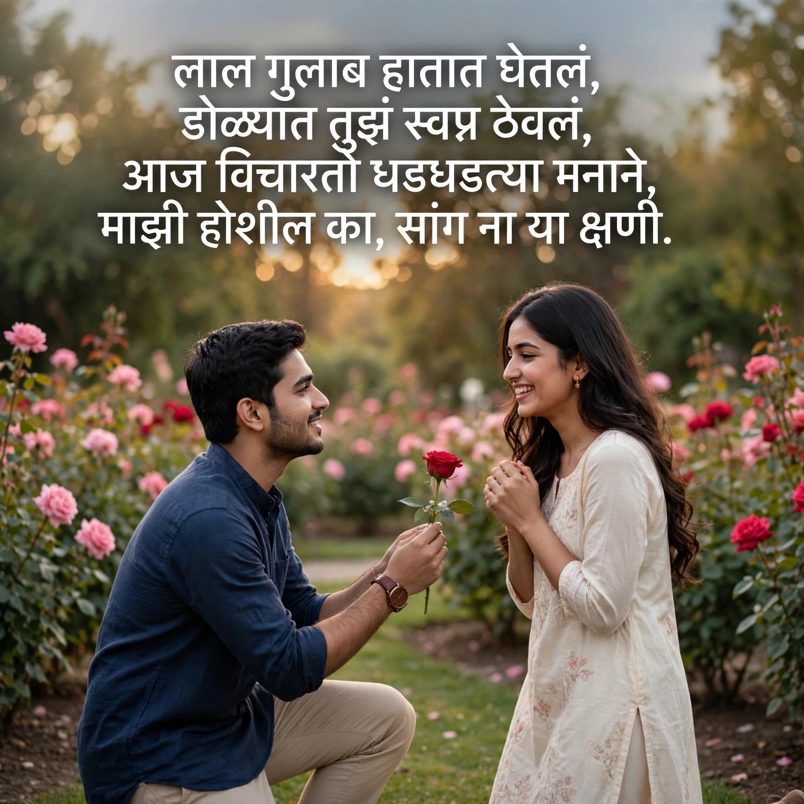 प्रपोज डे शायरी: Propose Day Shayari in Marathi