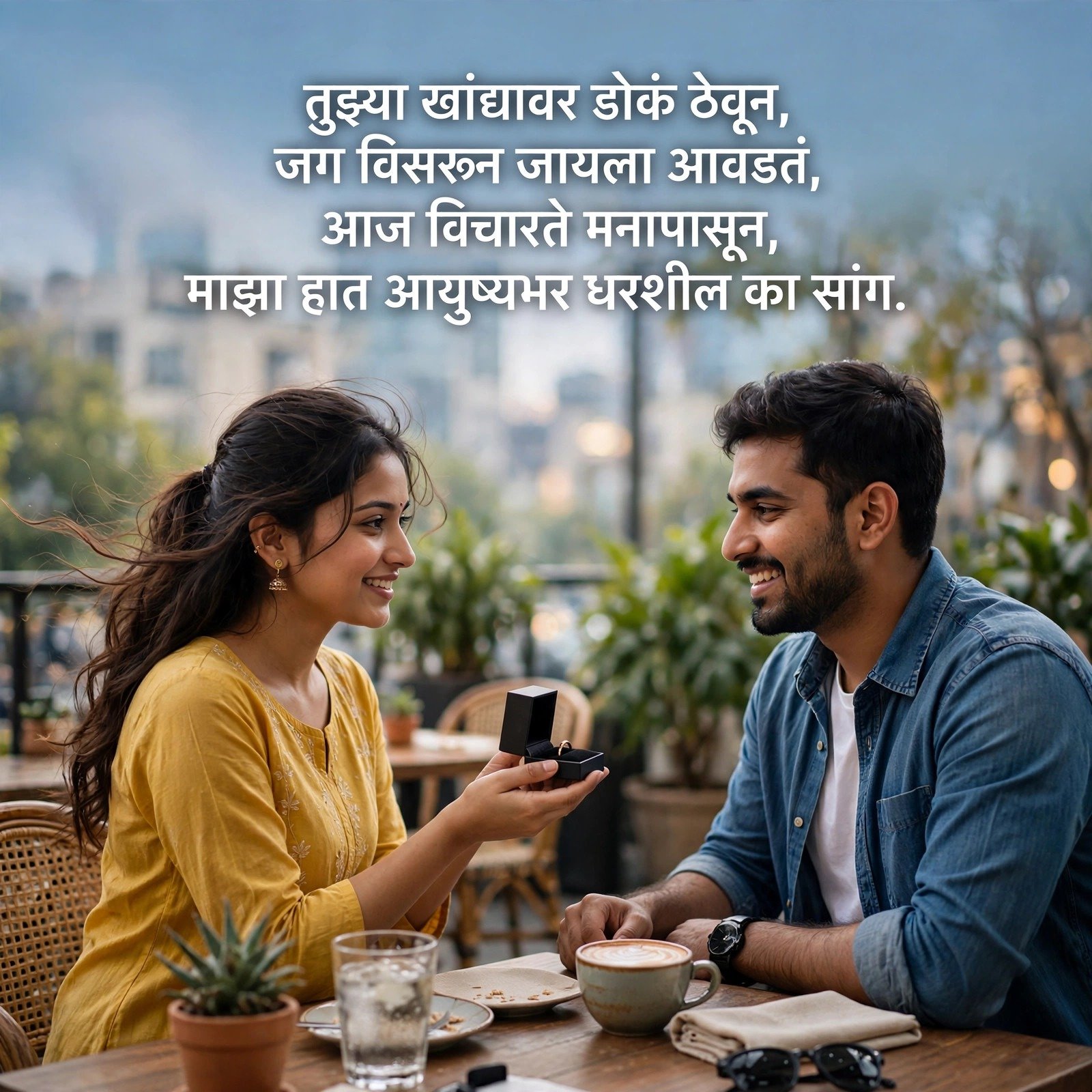 प्रपोज डे शायरी: Propose Day Shayari in Marathi