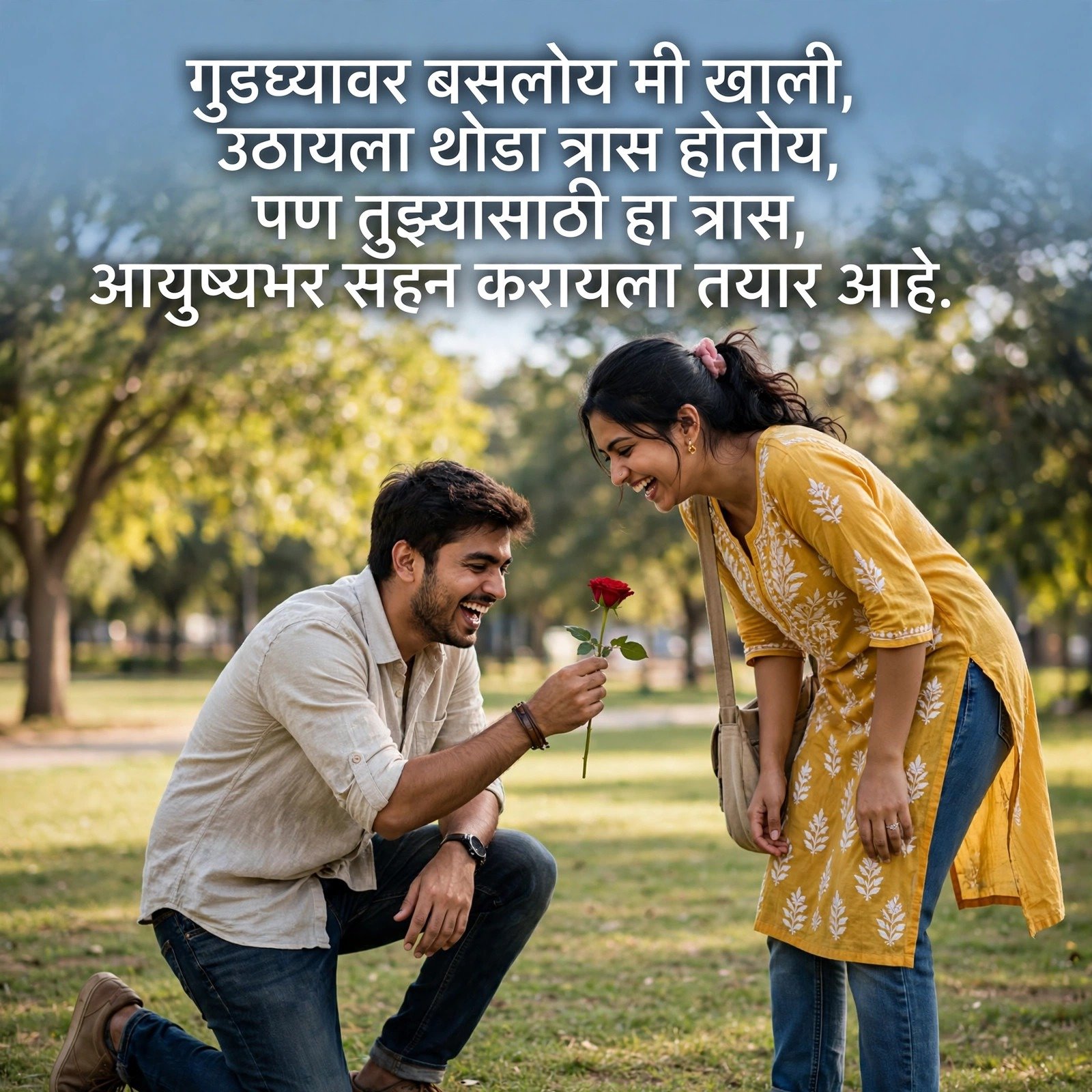 प्रपोज डे शायरी: Propose Day Shayari in Marathi