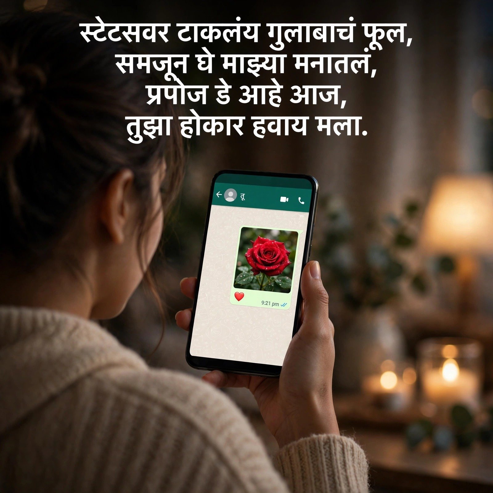 प्रपोज डे शायरी: Propose Day Shayari in Marathi