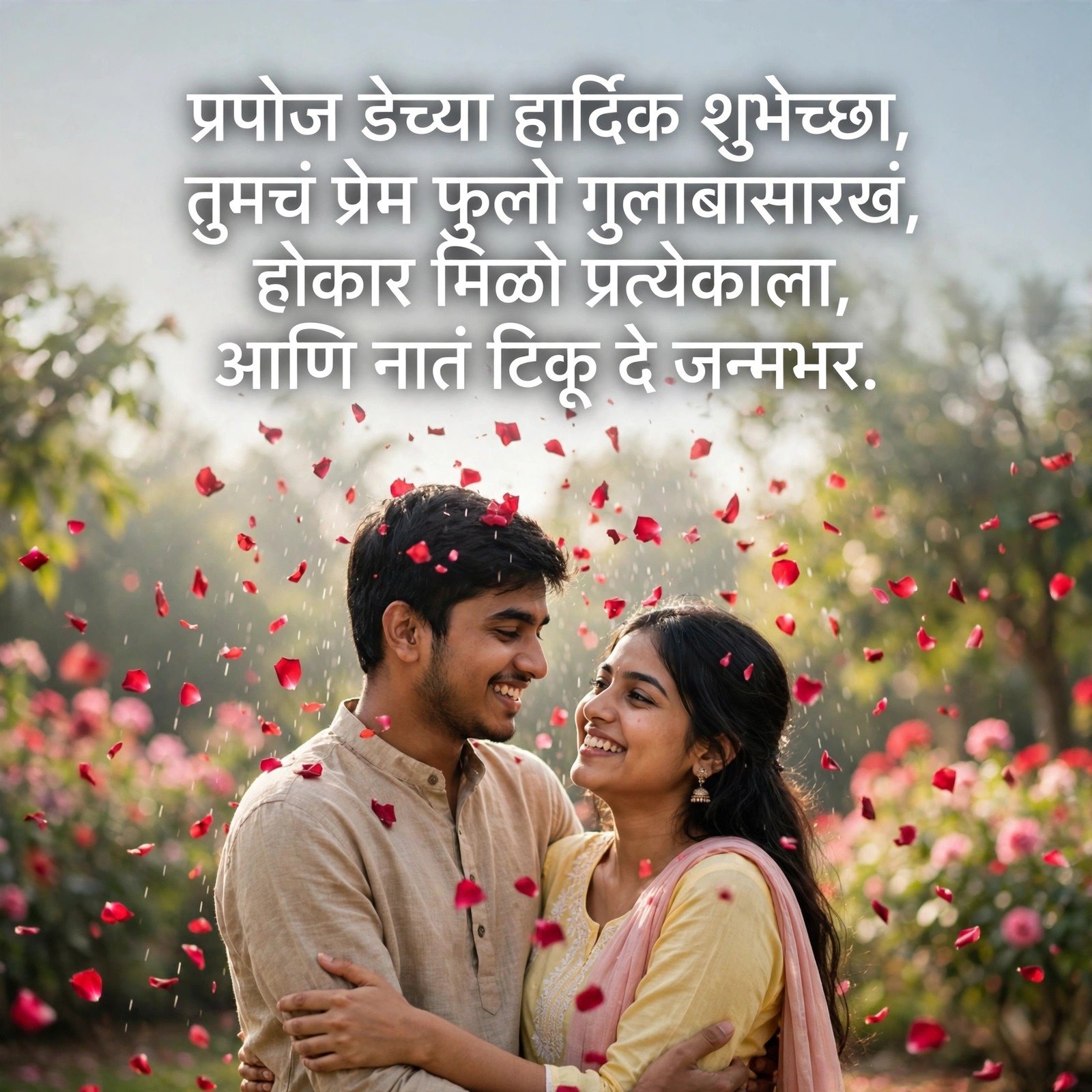 प्रपोज डे शायरी: Propose Day Shayari in Marathi