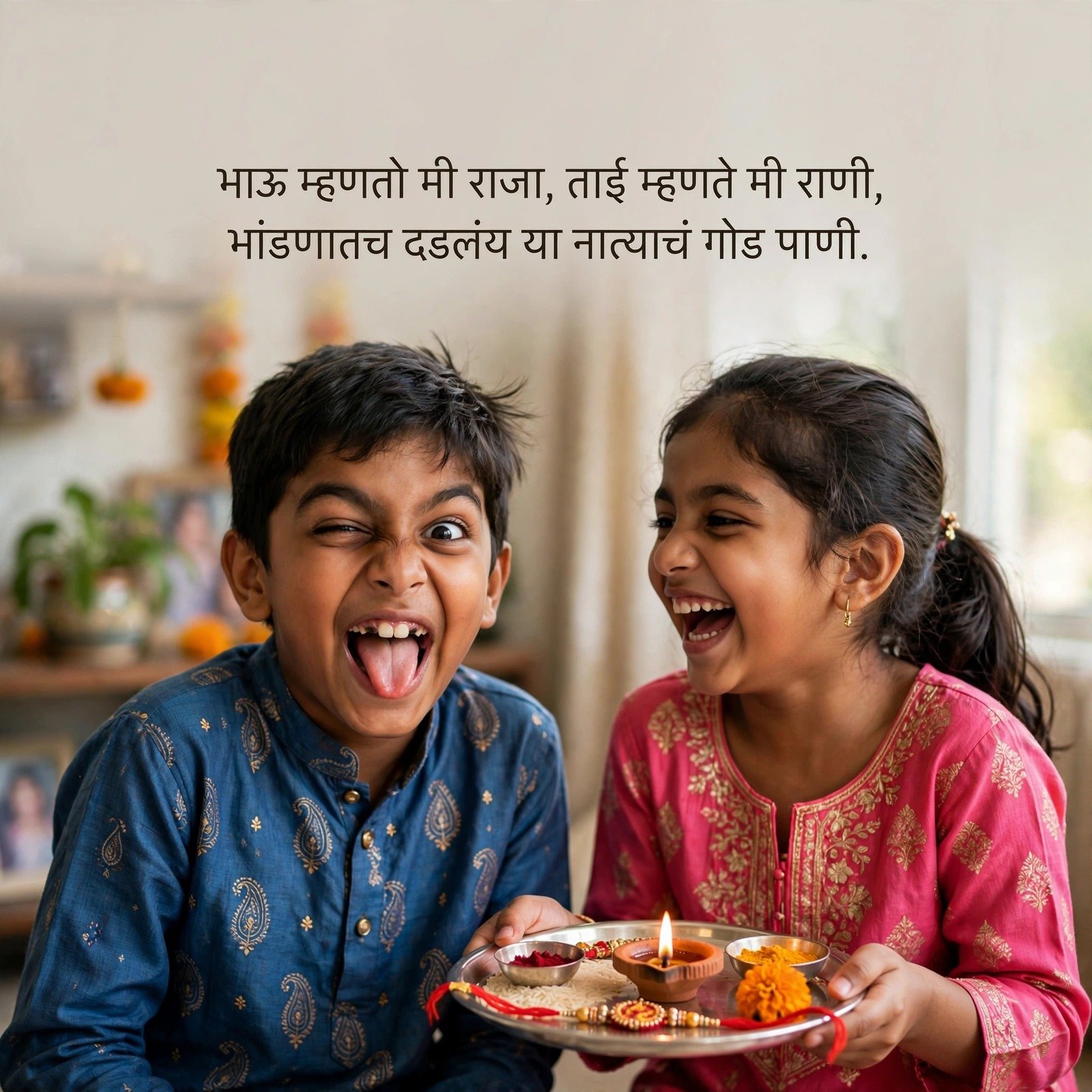रक्षाबंधन शायरी मराठी: भाऊ-बहिणीसाठी 50 हृदयस्पर्शी ओळी