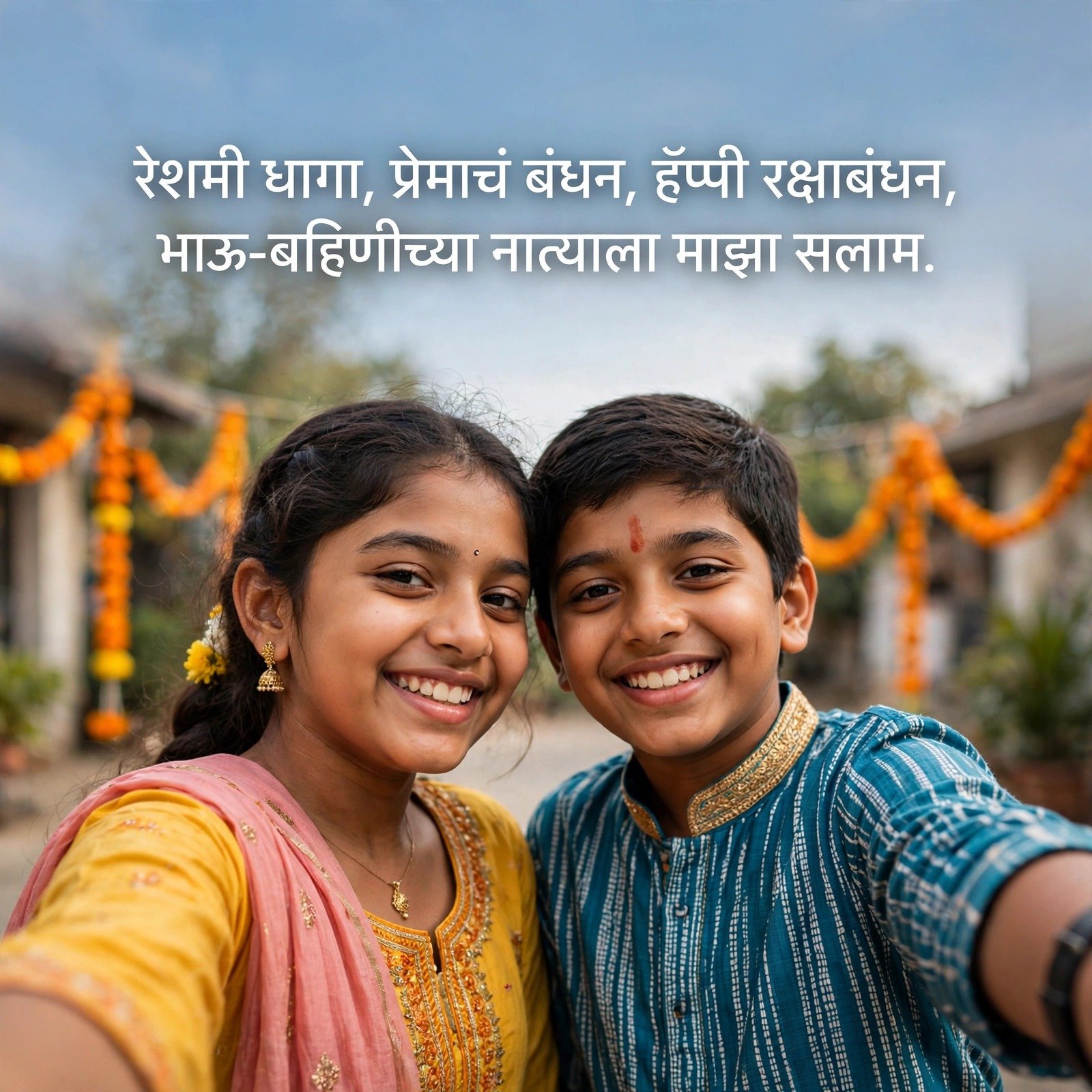 रक्षाबंधन शायरी मराठी: भाऊ-बहिणीसाठी 50 हृदयस्पर्शी ओळी