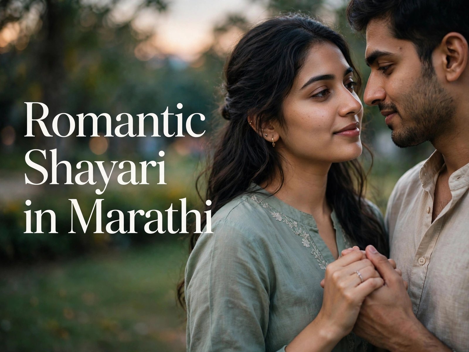 Romantic Shayari in Marathi