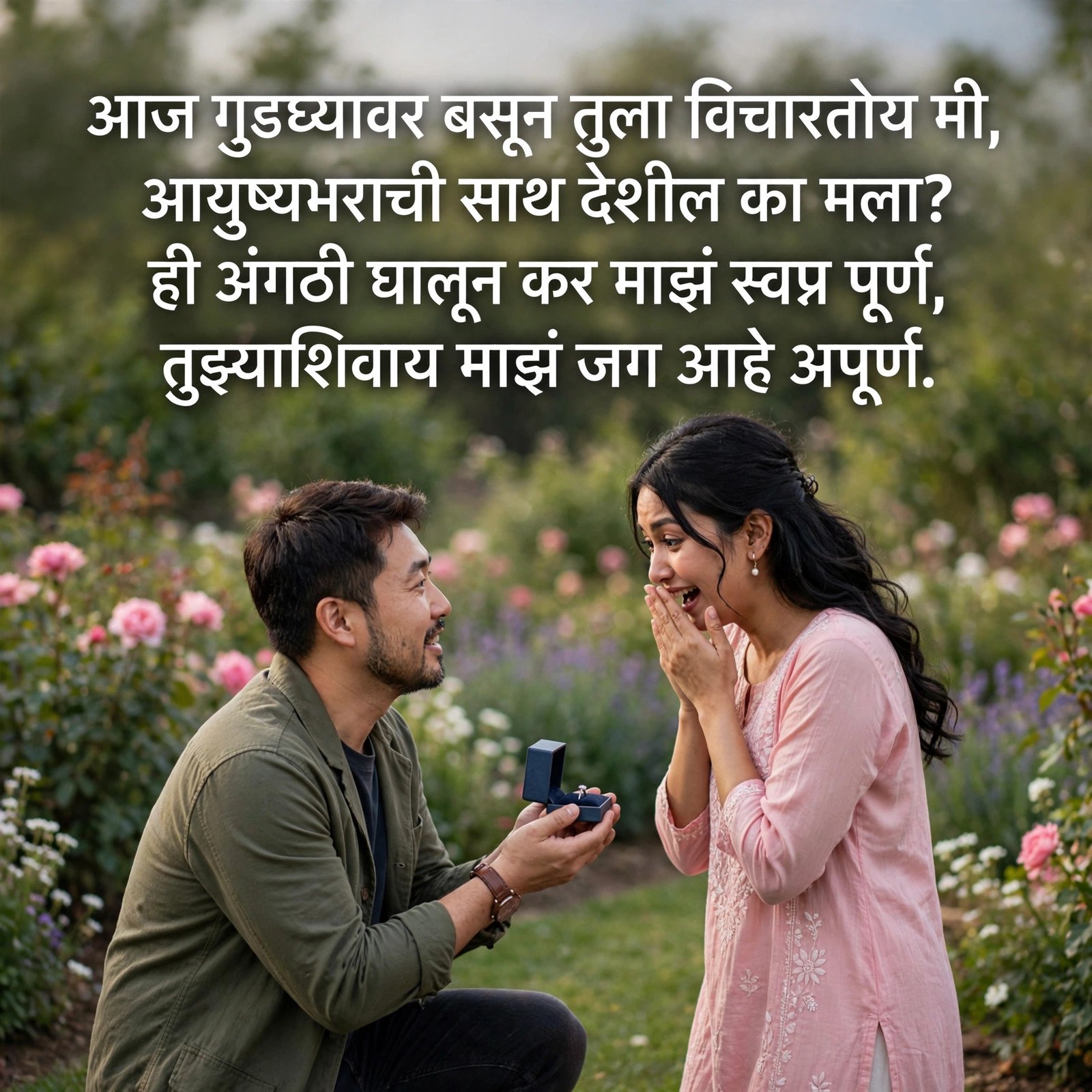 Romantic Propose Day Shayari Marathi