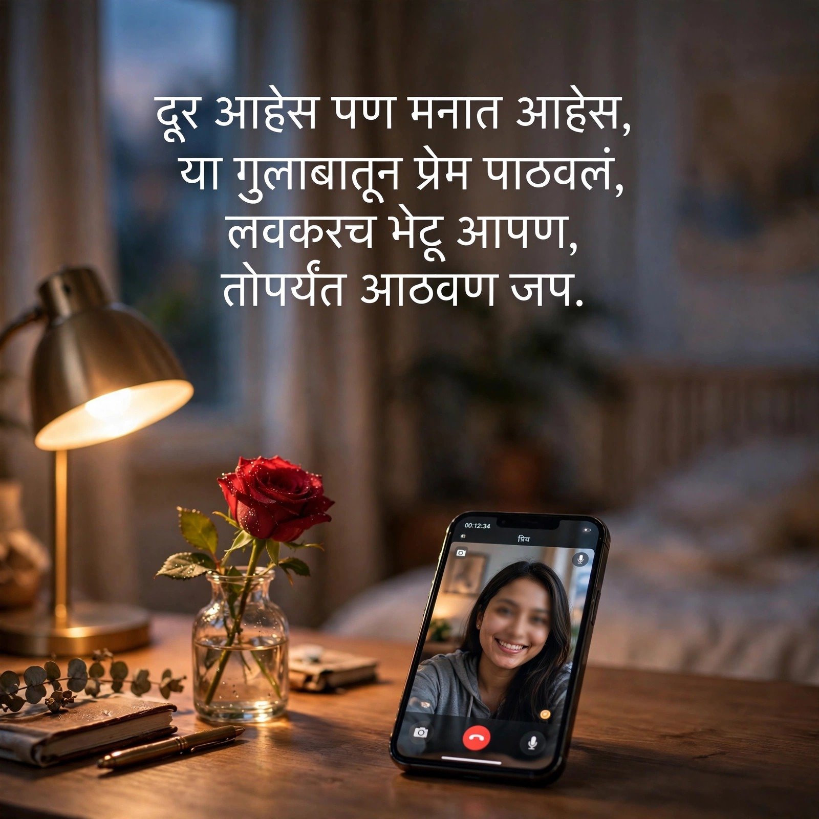 गुलाब प्रेम शायरी: Rose Day Shayari in Marathi