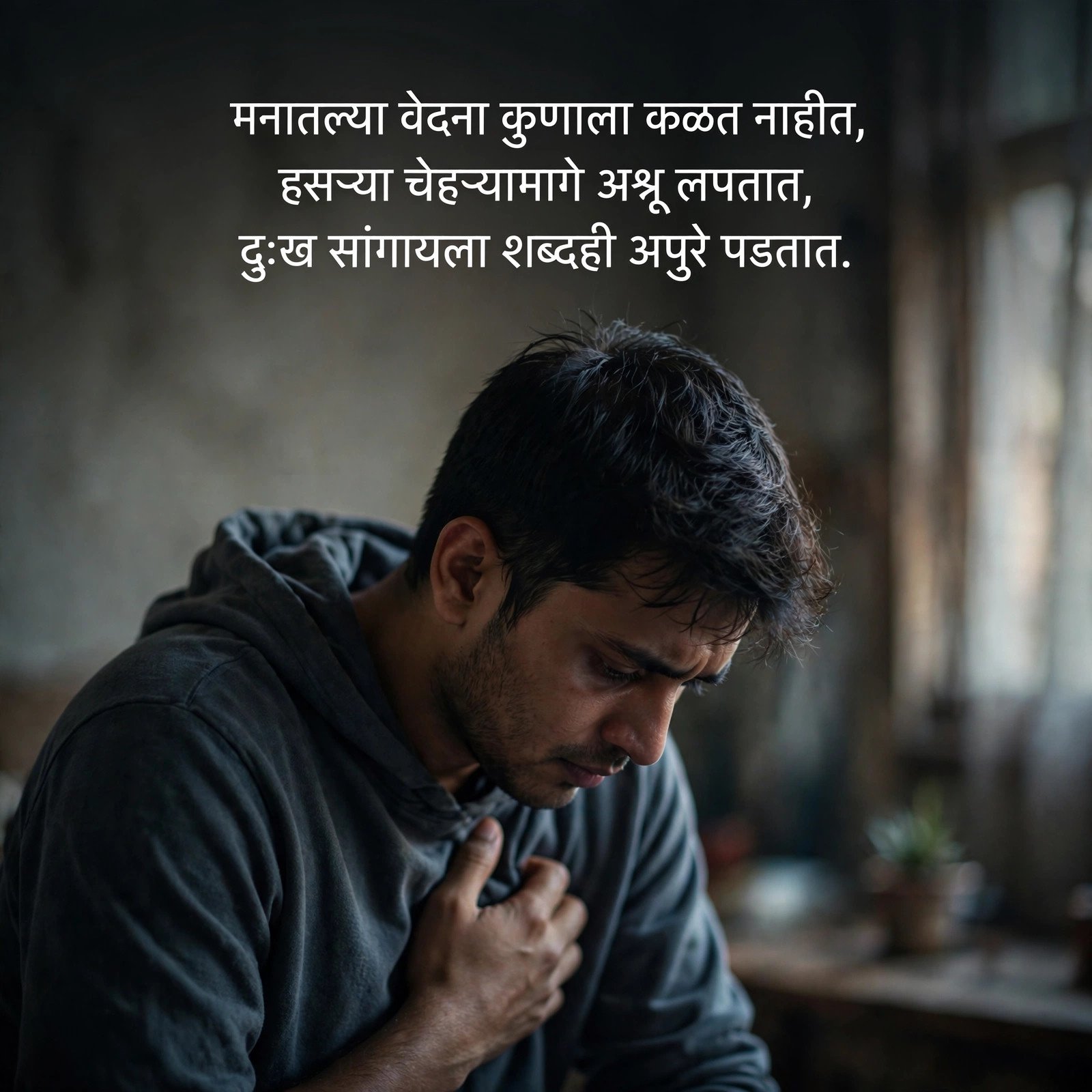 मनातल्या वेदना सांगणारी Sad Shayari Marathi