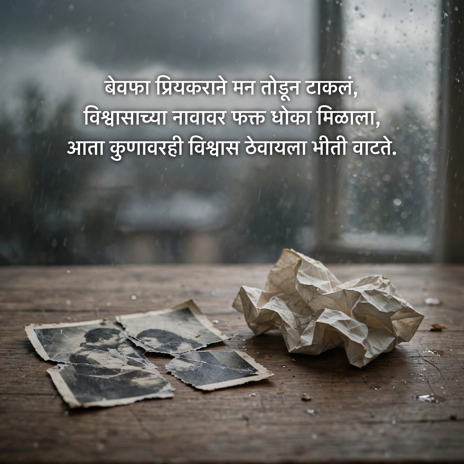 Bewafa Sad Shayari in Marathi