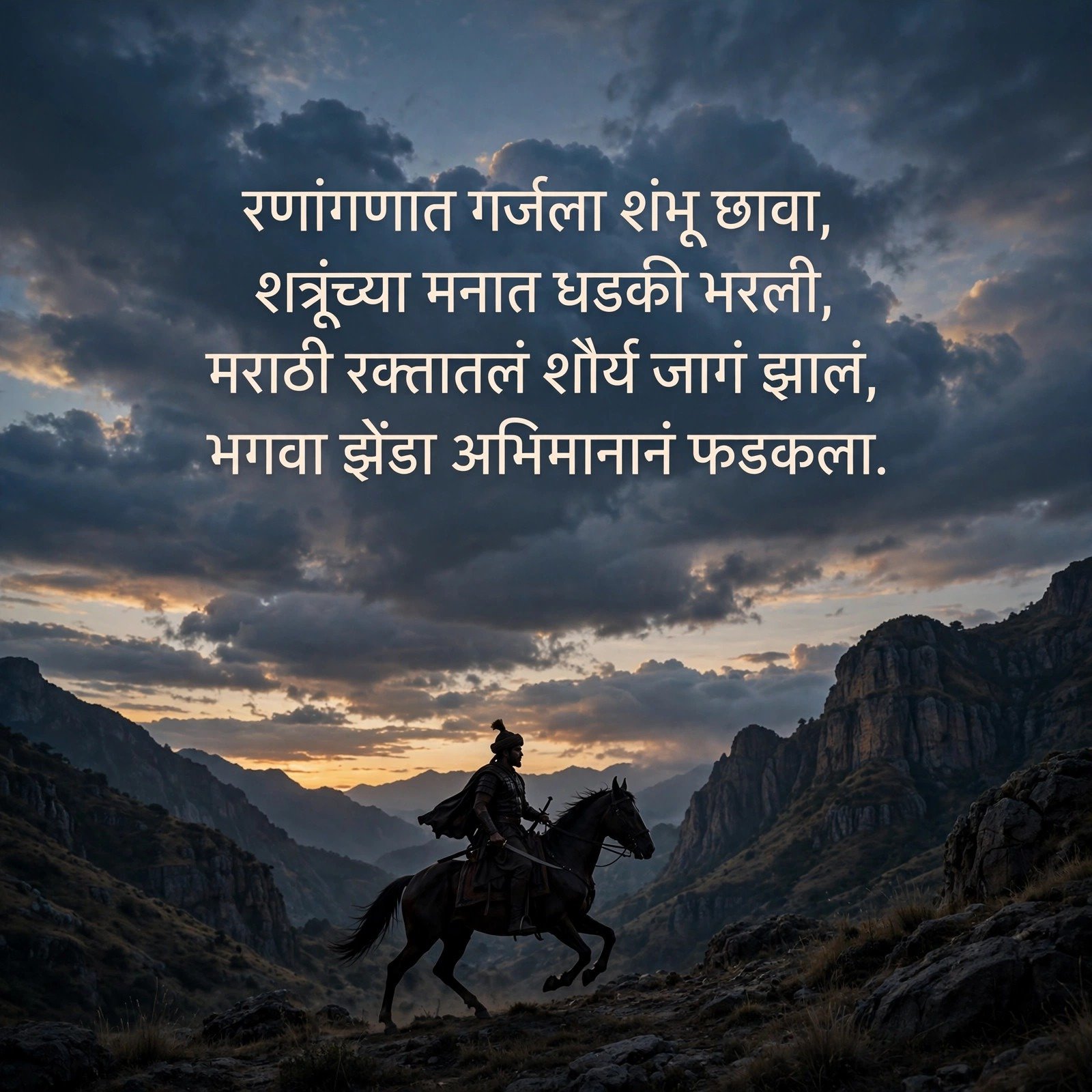छत्रपती संभाजी महाराज शायरी: धर्मवीराची वीरगाथा