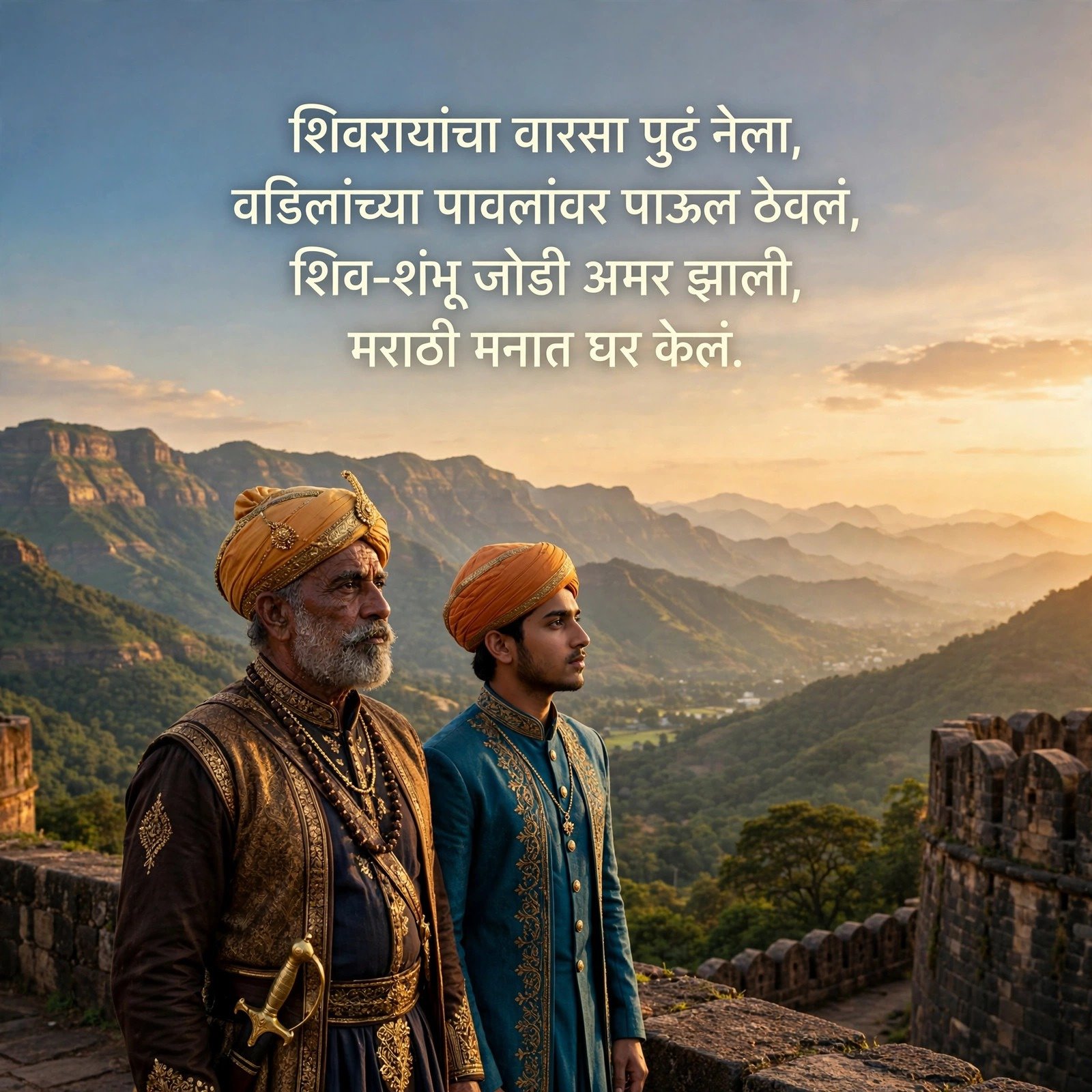 छत्रपती संभाजी महाराज शायरी: धर्मवीराची वीरगाथा