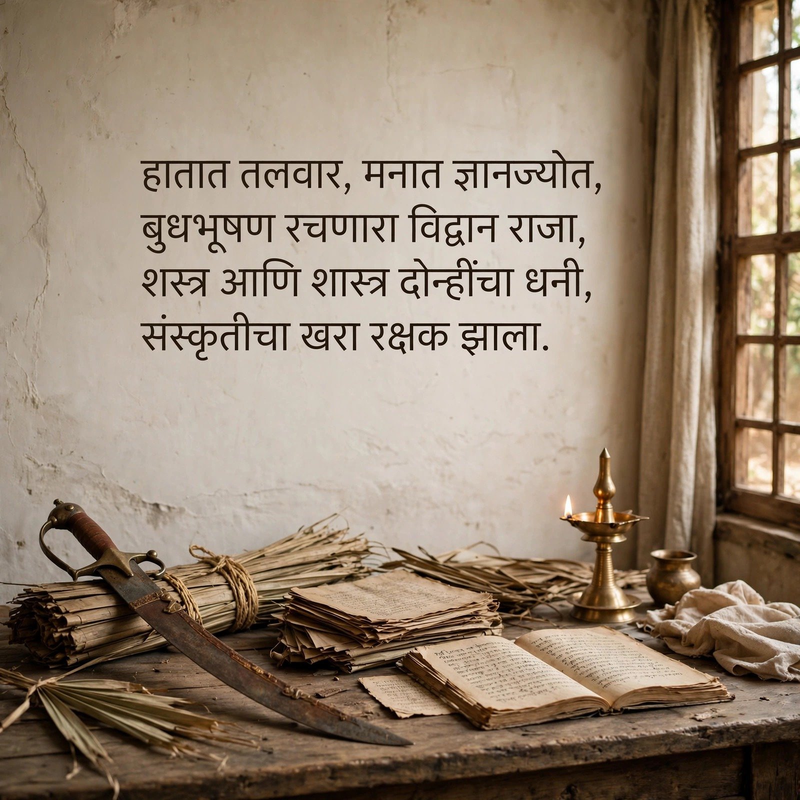 छत्रपती संभाजी महाराज शायरी: धर्मवीराची वीरगाथा