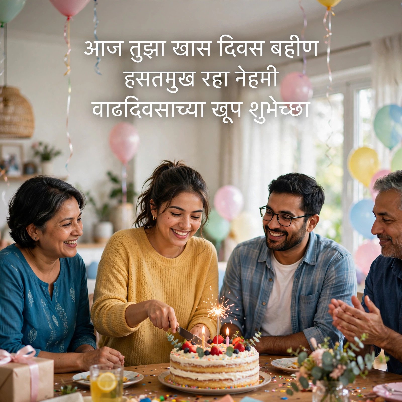 बहिणीसाठी हृदयस्पर्शी शायरी: Sister Shayari in Marathi