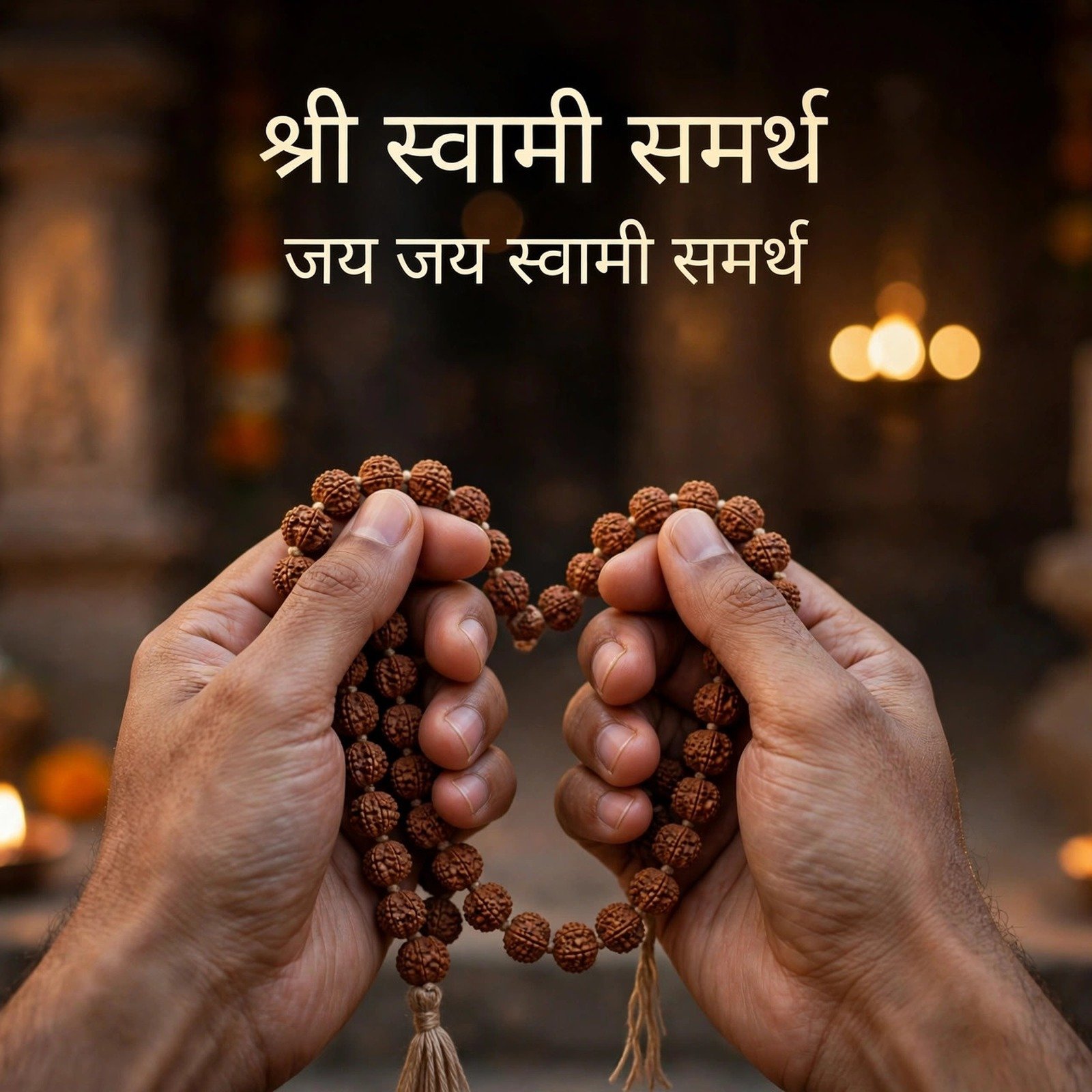 स्वामी समर्थ शायरी: भिऊ नकोस, मी तुझ्या पाठीशी